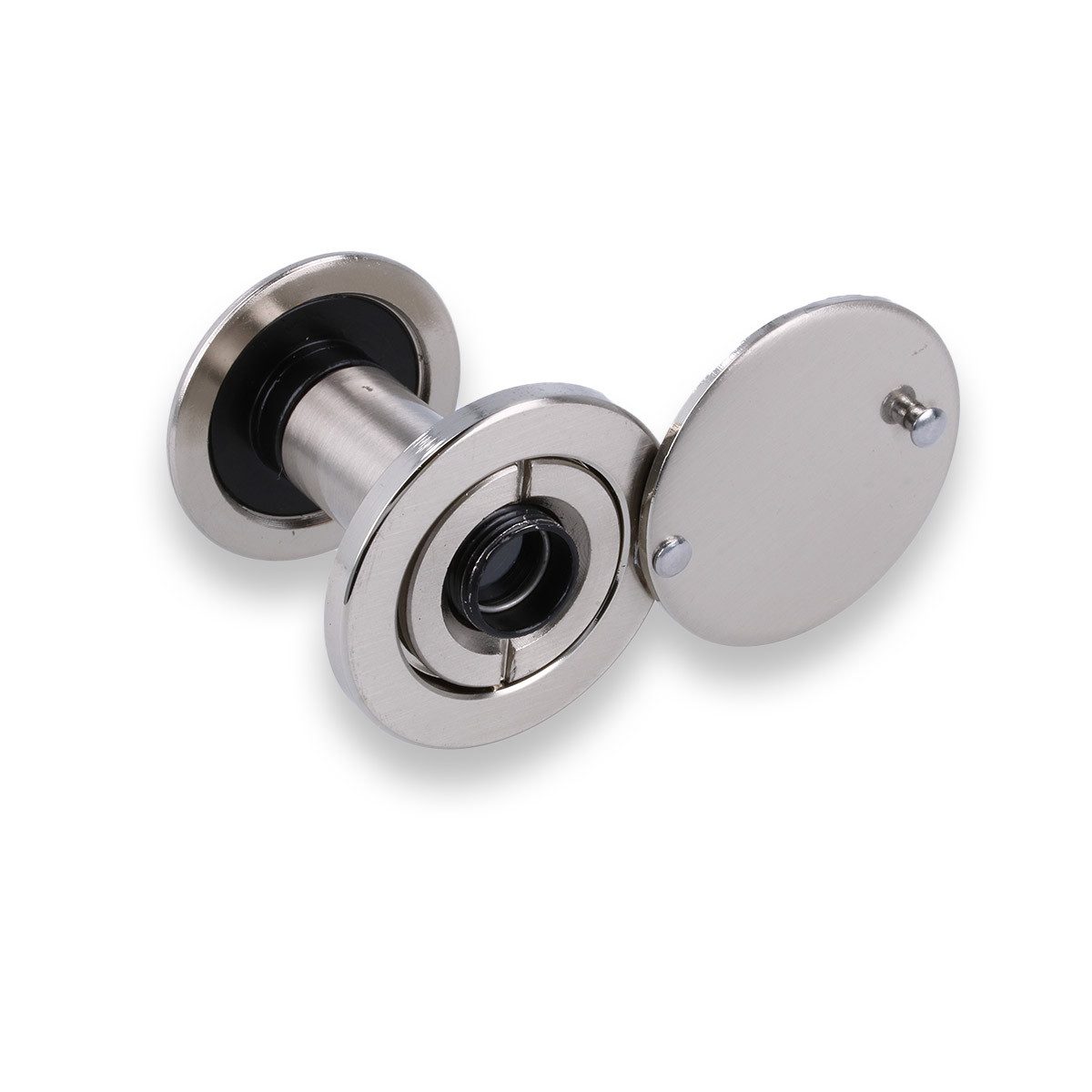 MS Beschläge Türspion Türspion Feuerschutz Türgucker Sicherheit Guckloch, Türstärke 35-55 mm