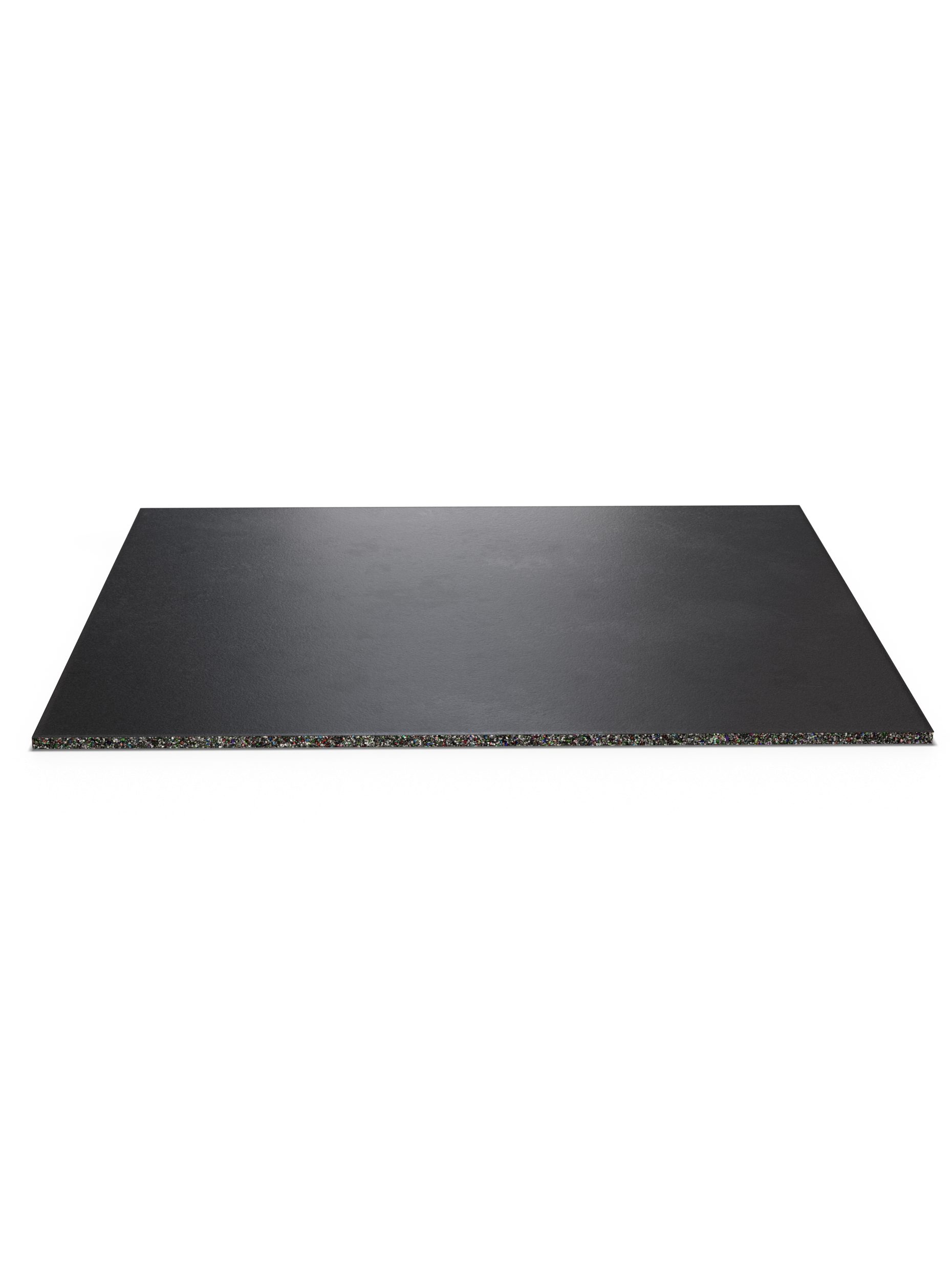 ATLETICA Bodenmatte 1m2 SolidProtect Bodenschutzmatten, 20 mm Stärke, 0.8 mm Körnung, TÜV (4-St)