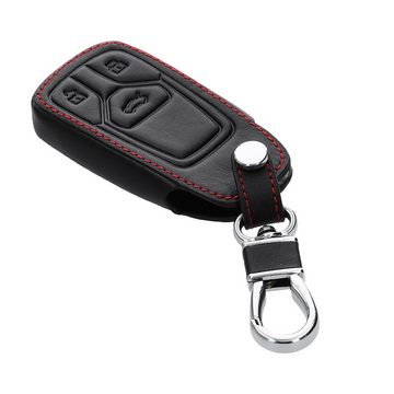 kwmobile Schlüsseltasche Autoschlüssel Kunstleder Hülle für Audi (1-tlg), Schlüsselhülle Schlüssel Case Cover