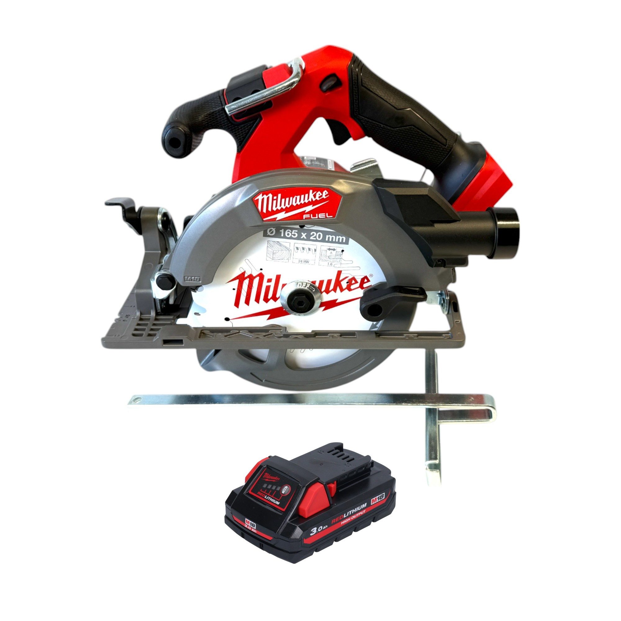 Milwaukee Akku-Handkreissäge M18 FCS552-301 18 V 165 mm Brushless + 1x Akku 3,0 Ah - ohne Ladegerät