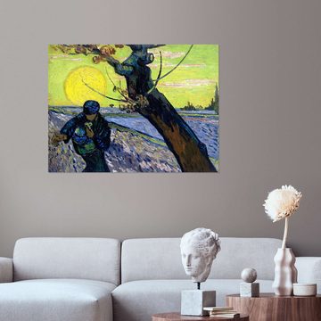 Posterlounge Wandfolie Vincent van Gogh, Der Sämann, Wohnzimmer Malerei
