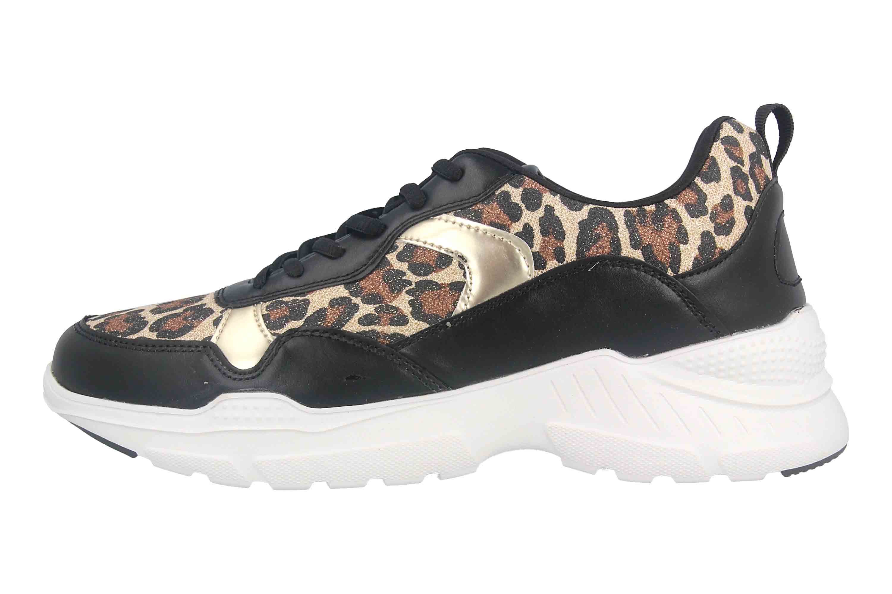 Fitters Footwear 2.739601 Gold Leopard Sneaker günstig online kaufen