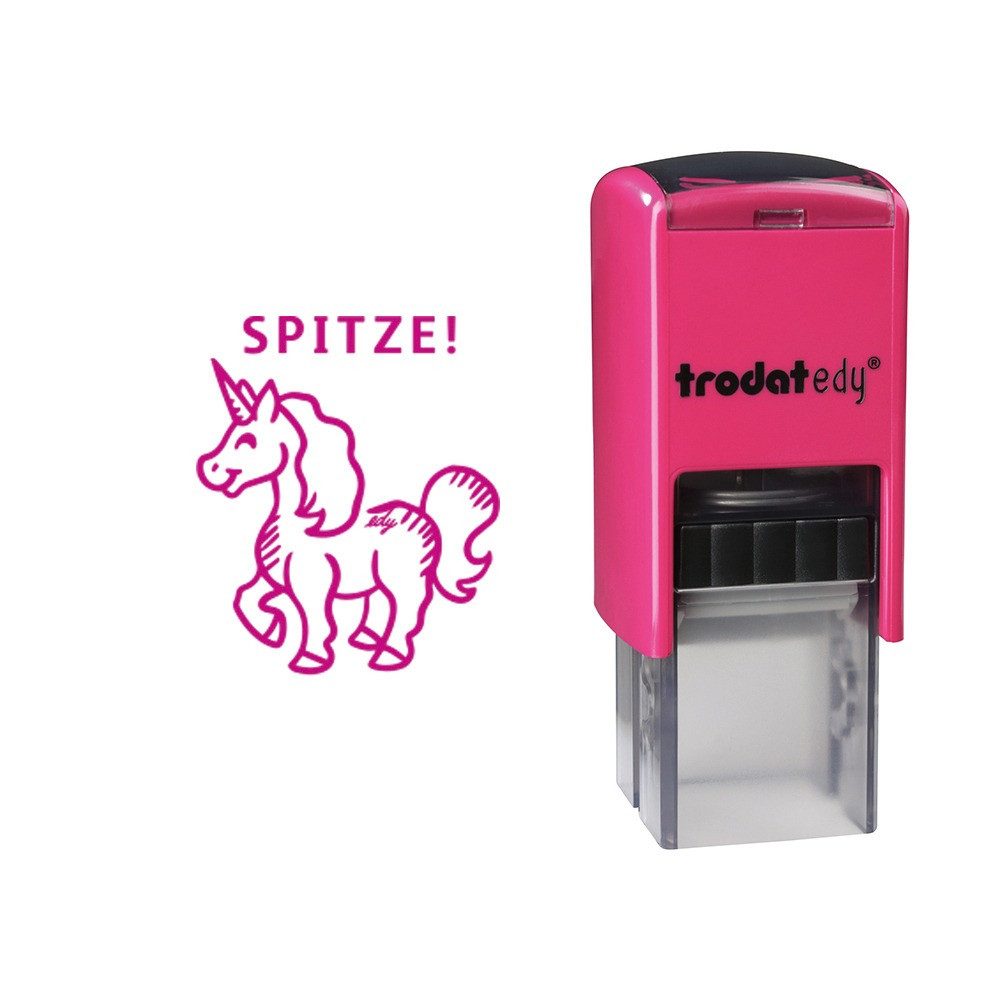 TRODAT Stempel trodat edy Stempel Einhorn pink