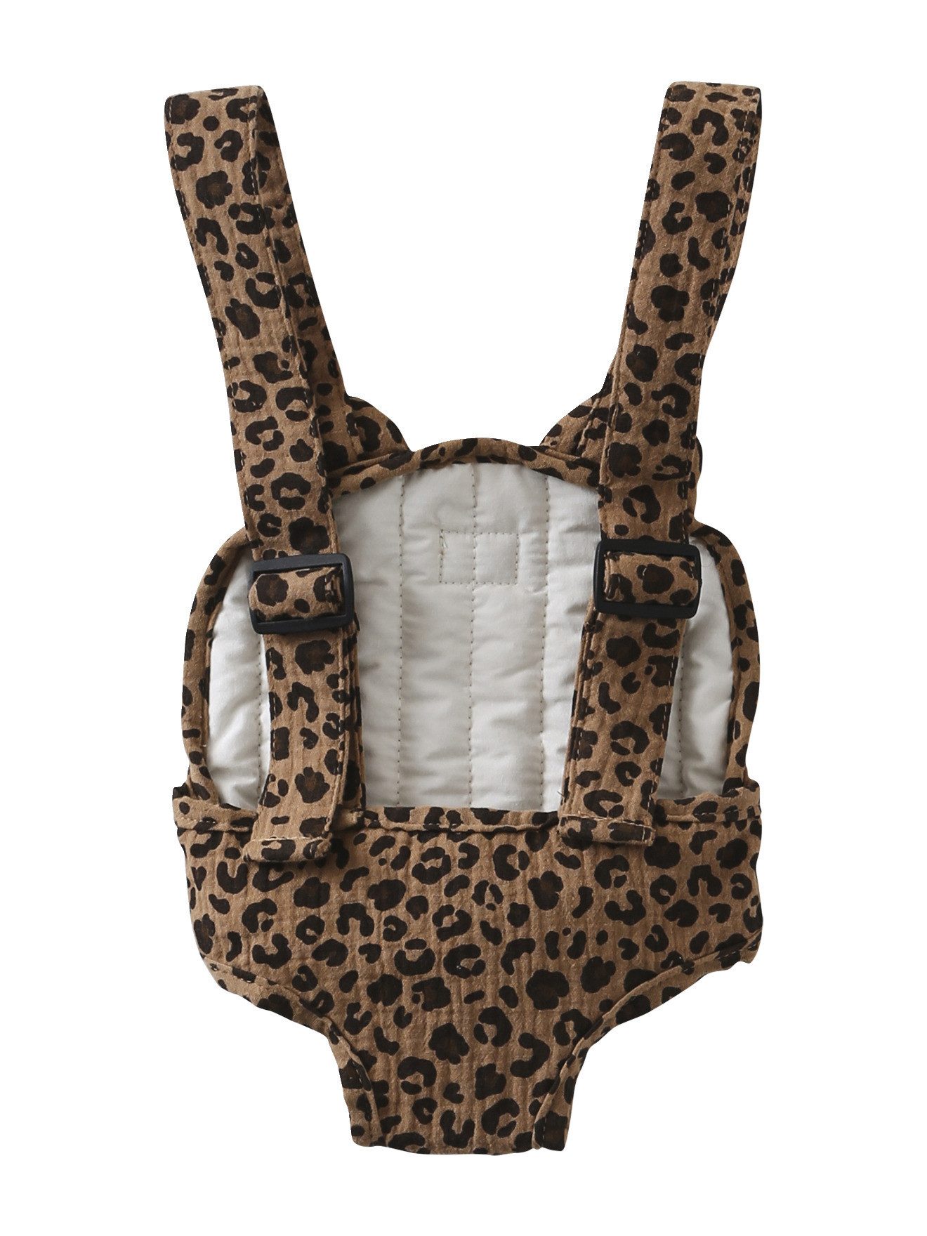 vertbaudet Puppen Accessoires-Set Puppen-Trage aus Musselin Leo-Capsule