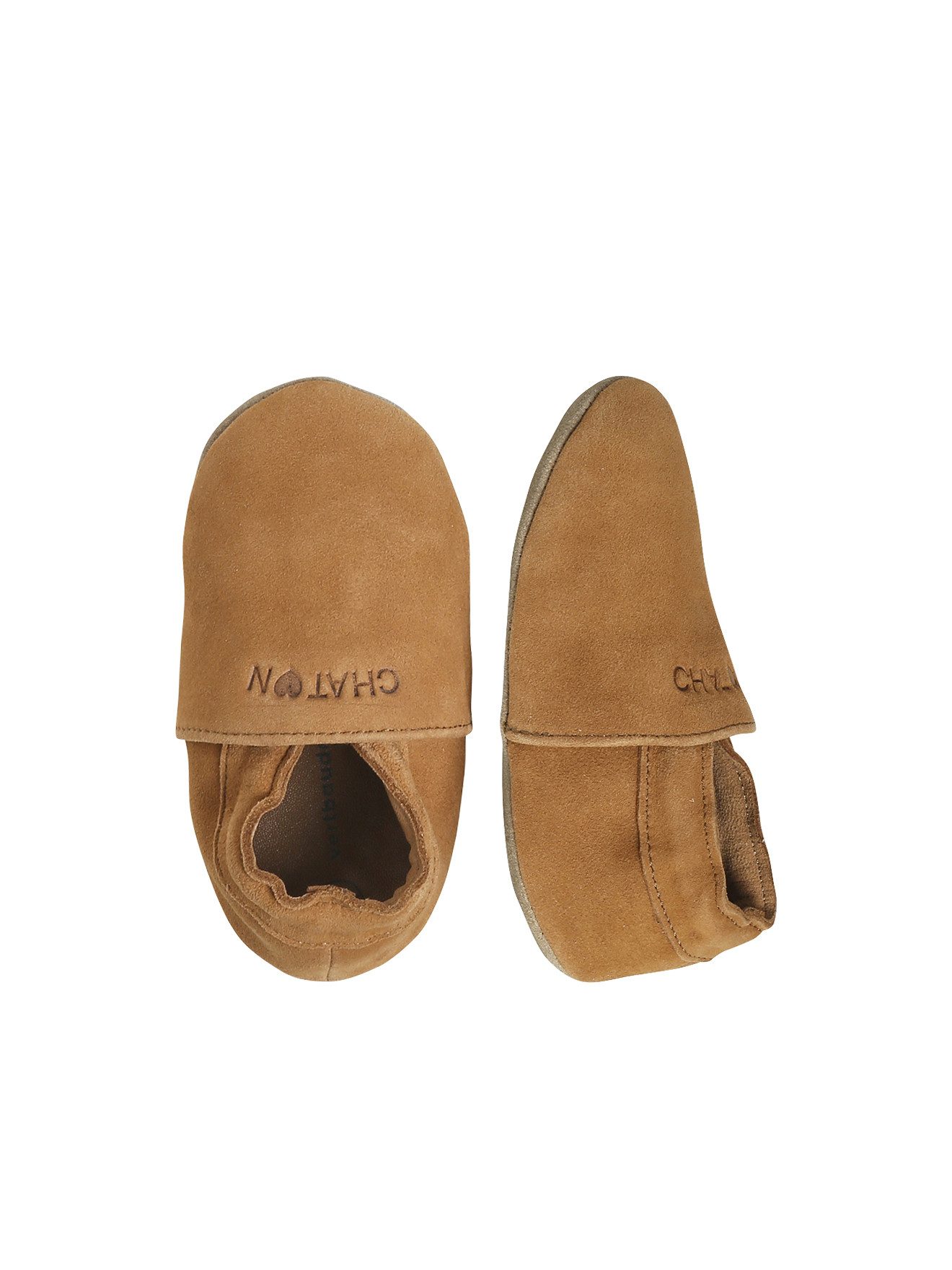 vertbaudet Baby Hausschuh mit Gummizug Krabbelschuh