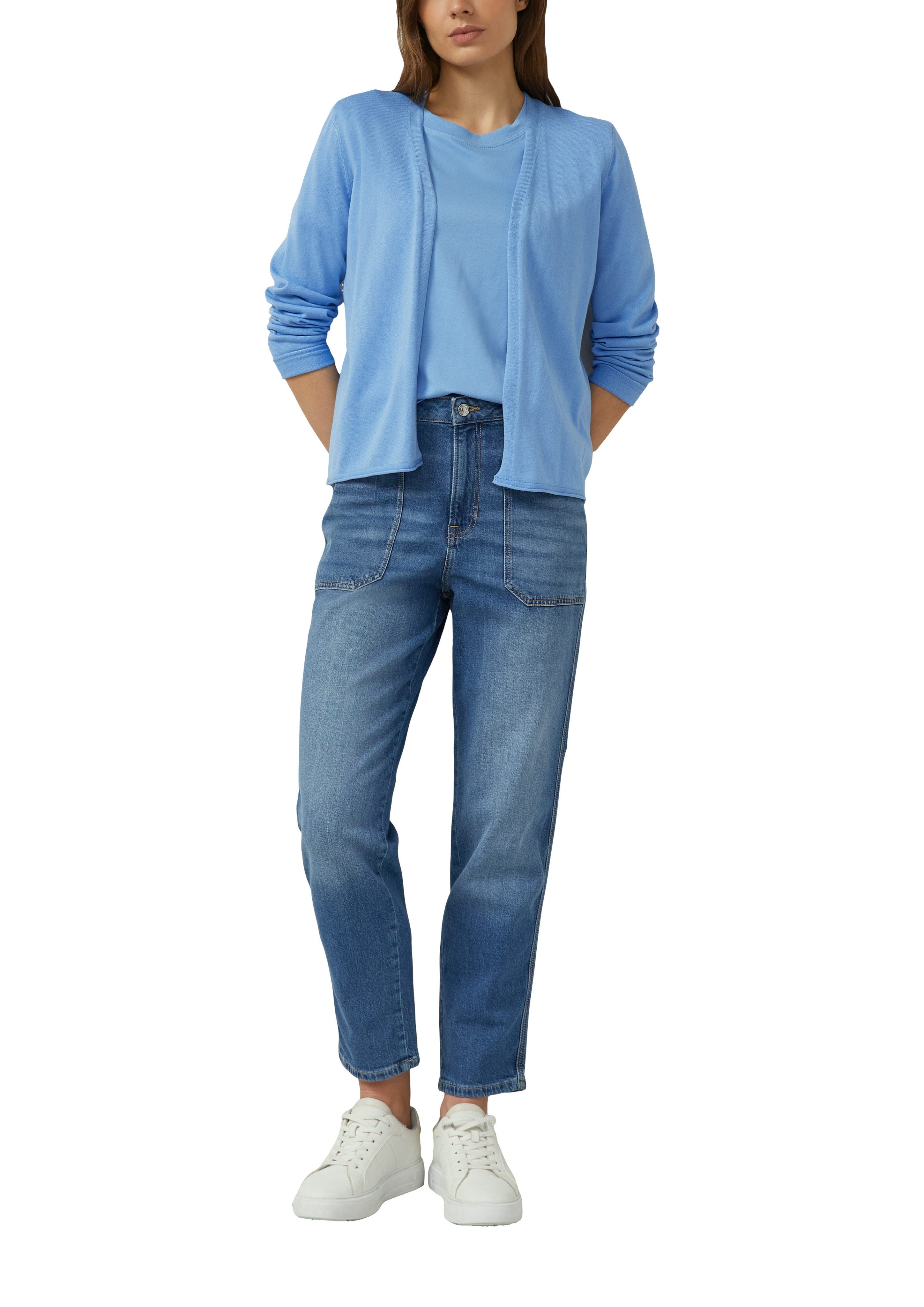 s.Oliver Strickjacke ohne Verschluss