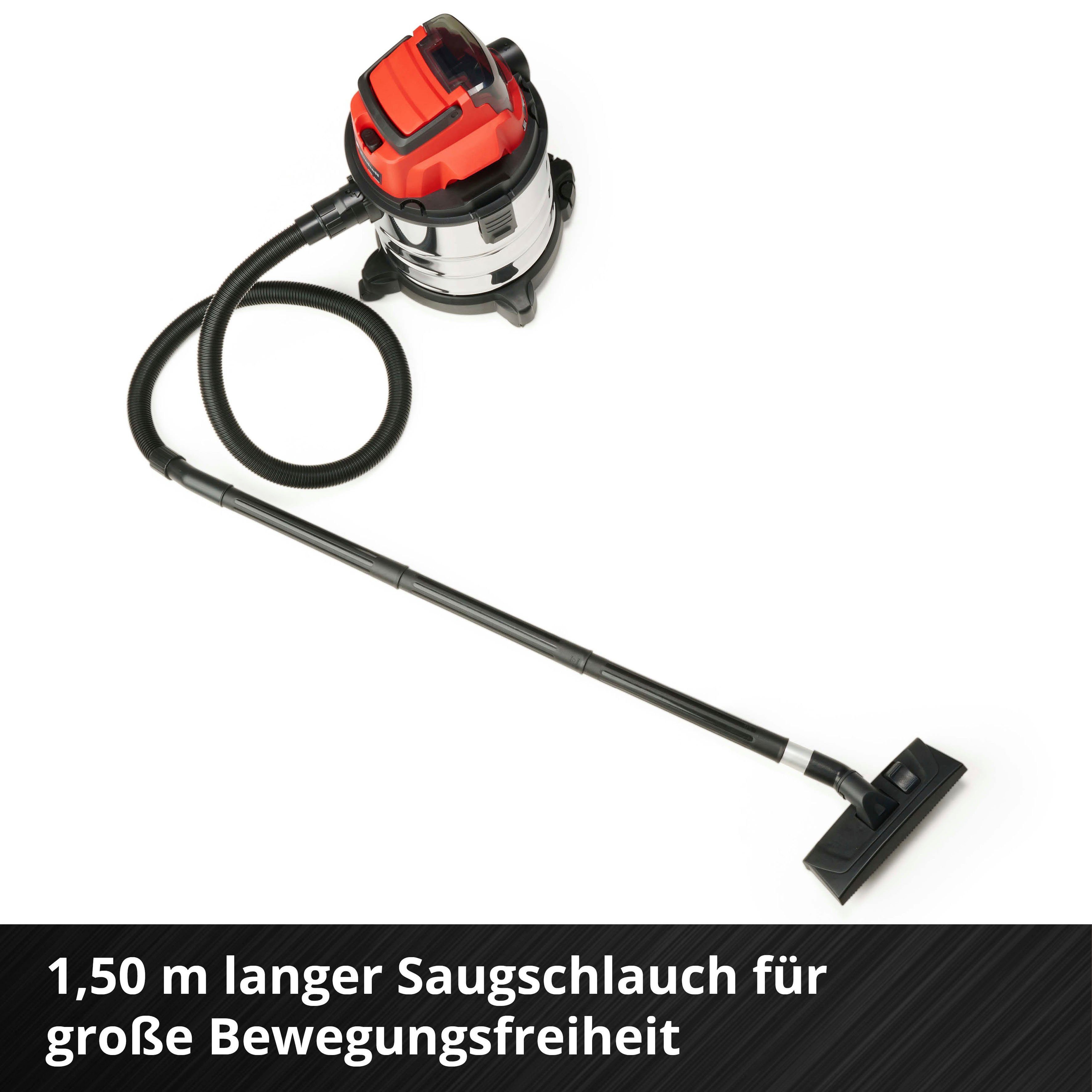 Ladegerät Einhell 900 Nass-Trocken-Akkusauger S Power ohne Solo, mit - TC-VC 18/20 Akku X-Change, und Li Beutel, W,