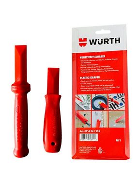 Würth Umluftmodul Würth Schaber Set Kunststoff Set 2-teilig Etikettenschaber Plakettenen