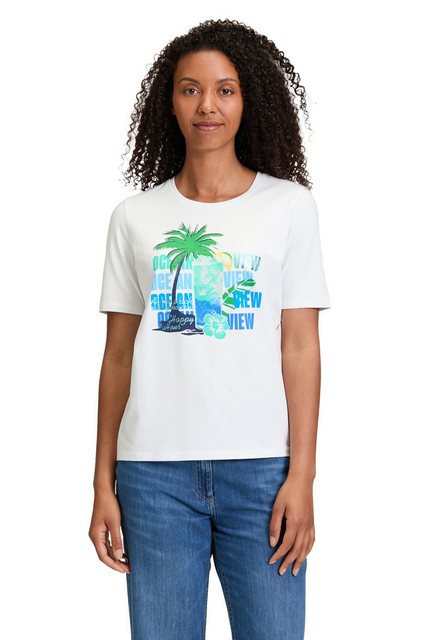 Betty Barclay Kurzarmshirt Betty Barclay Basic Shirt mit Aufdruck (1-tlg) G günstig online kaufen