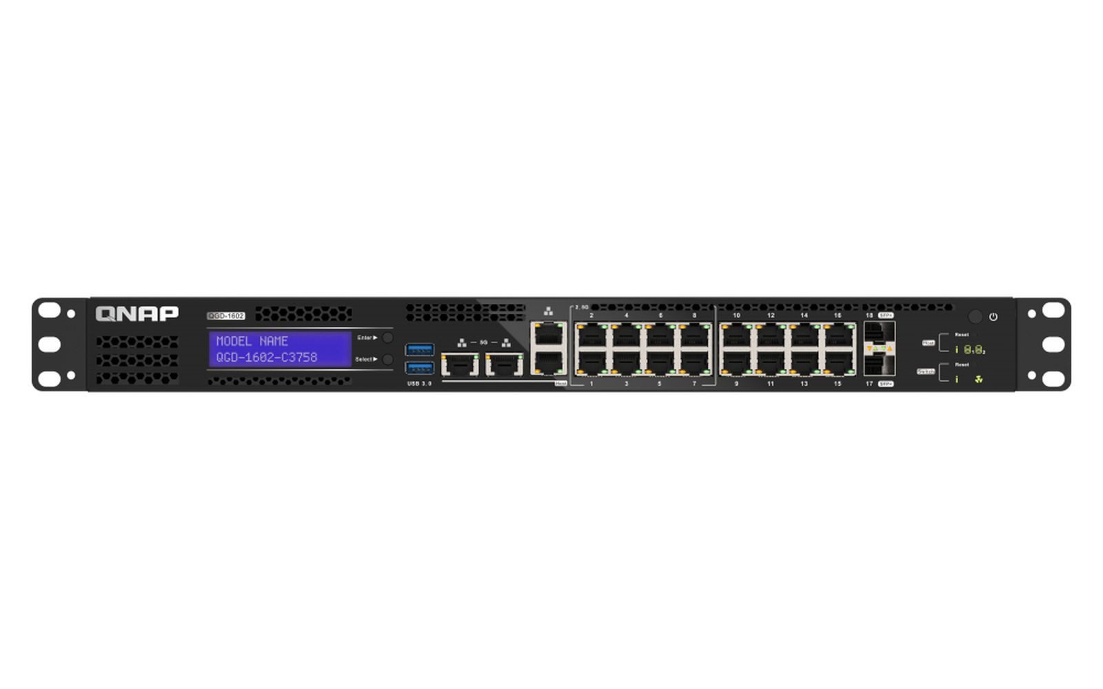QNAP SWI QGD-1602-C3758-16G Netzwerk-Switch