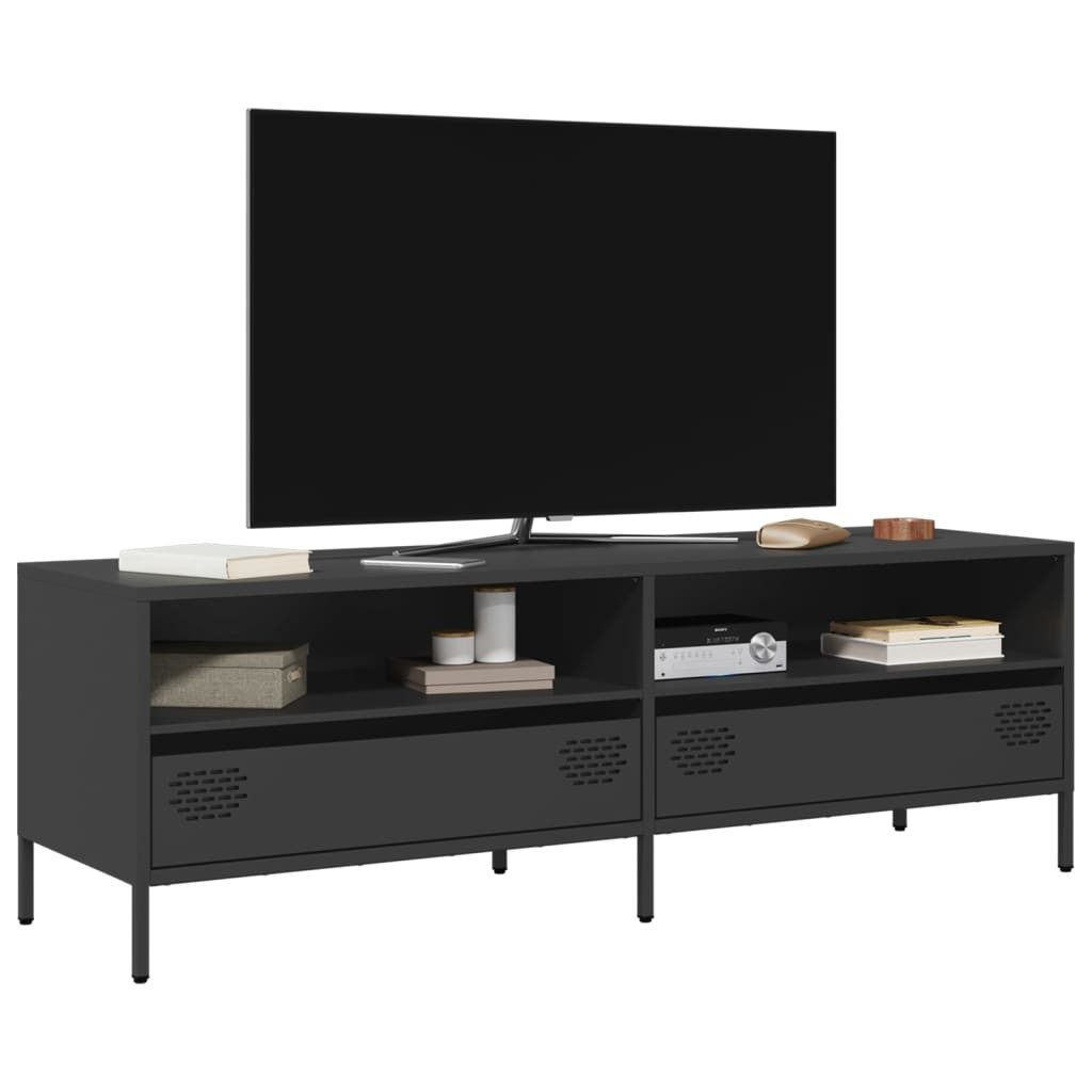 vidaXL TV-Schrank TV-Schrank Schwarz 135x39x43,5 cm günstig online kaufen