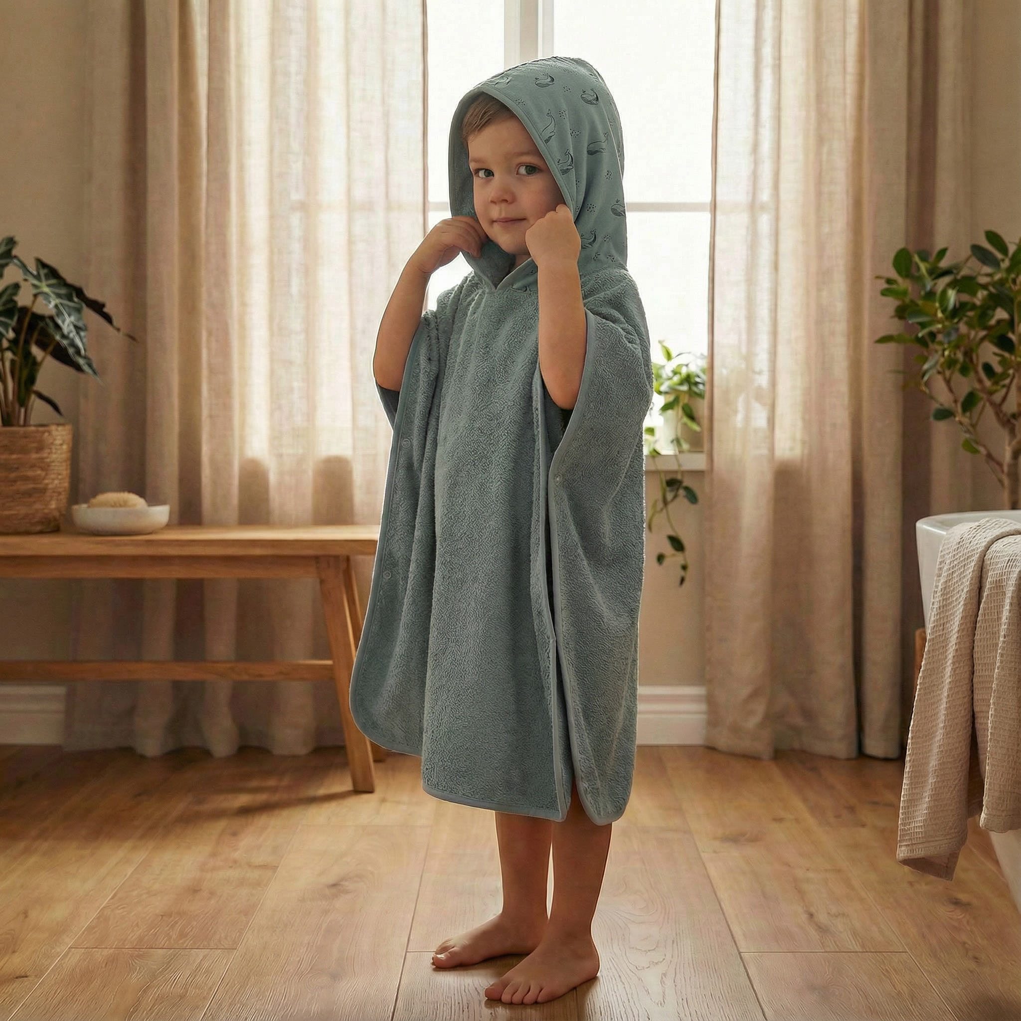 Fillikid Badetuch Badeponcho, (1-St)