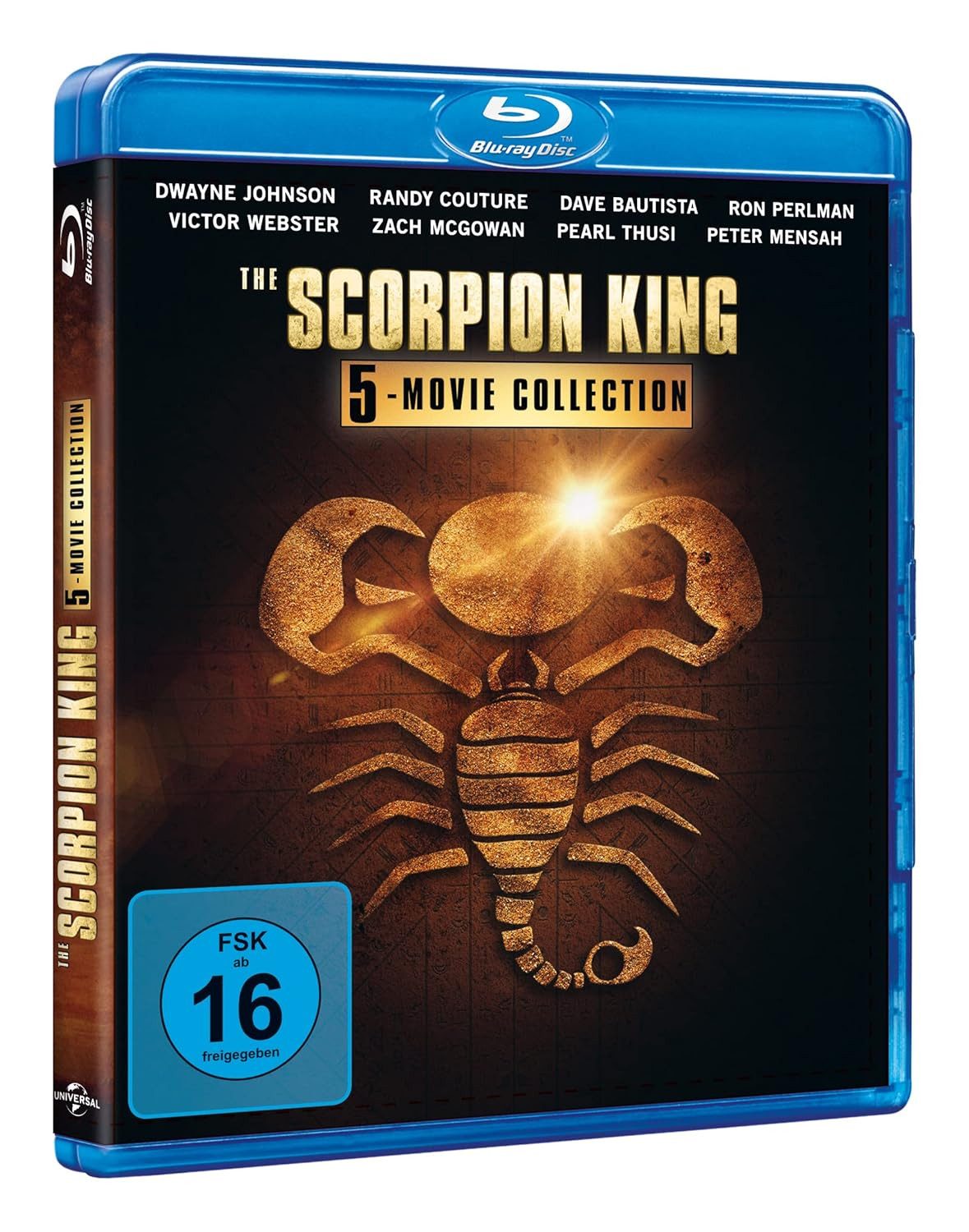 Universal Pictures Blu-ray The Scorpion King - 5 Movie Collection BluRay, (5-St., Box-Set)