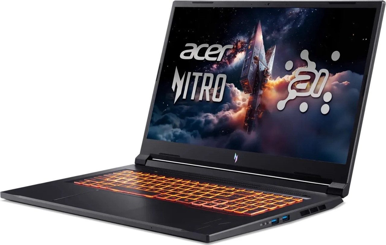 Acer Acer Nitro V17AI ANV17-41-R5NM 17.3"/Ryzen 7/16/1TSSD/RTX5060/W11 Gaming-Notebook (AMD Ryzen™ 7 260, 16 GB, 1000 GB SSD)