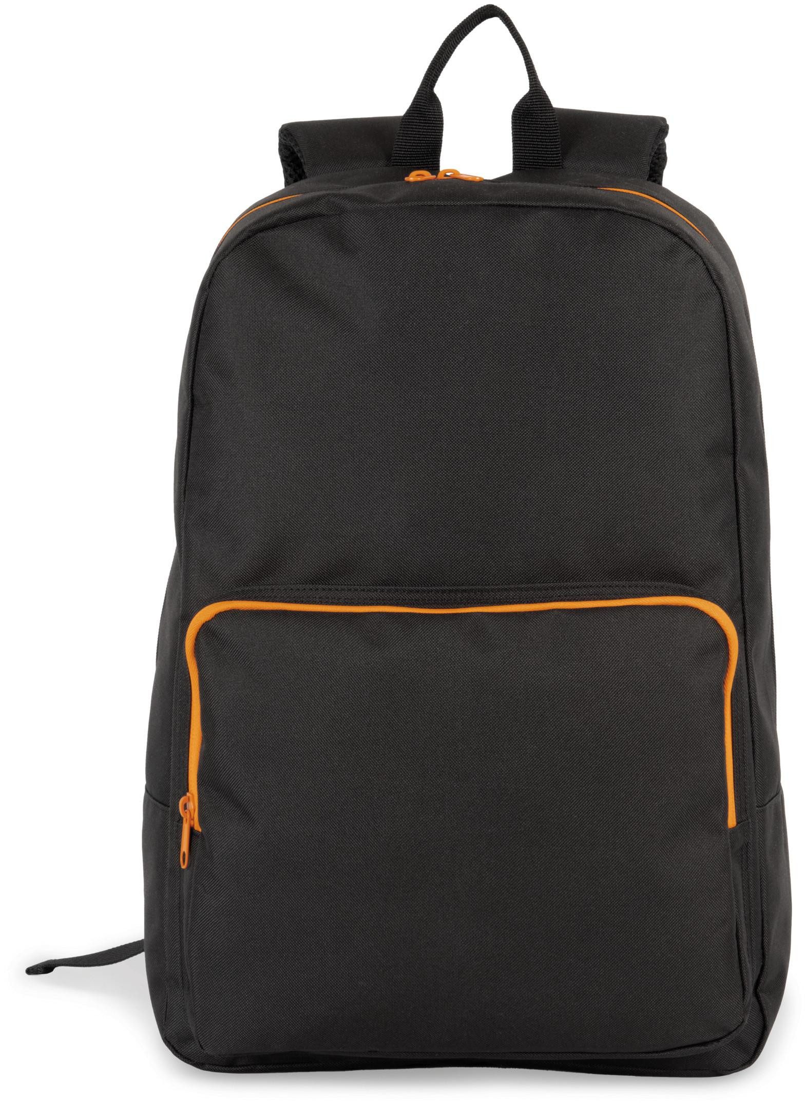 Freizeitrucksack Rucksack mit kontrastfarbenem Reißverschluss