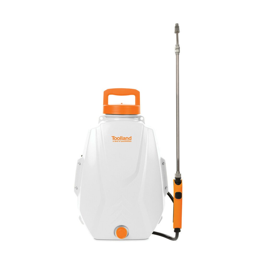 Toolland Drucksprühgerät Toolland Drucksprüher, 12 L Rückensprühgerät, Gartenspritze mit Akku u, (1-tlg)