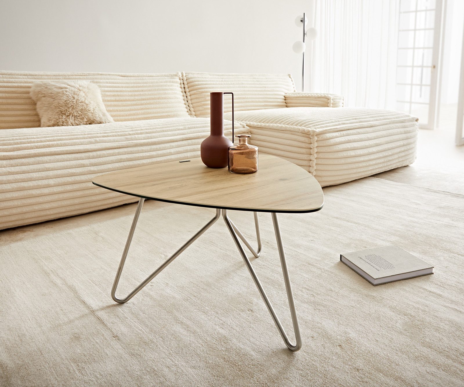 DELIFE Couchtisch Ekrem, Keramik Laminam® Sabbia günstig online kaufen