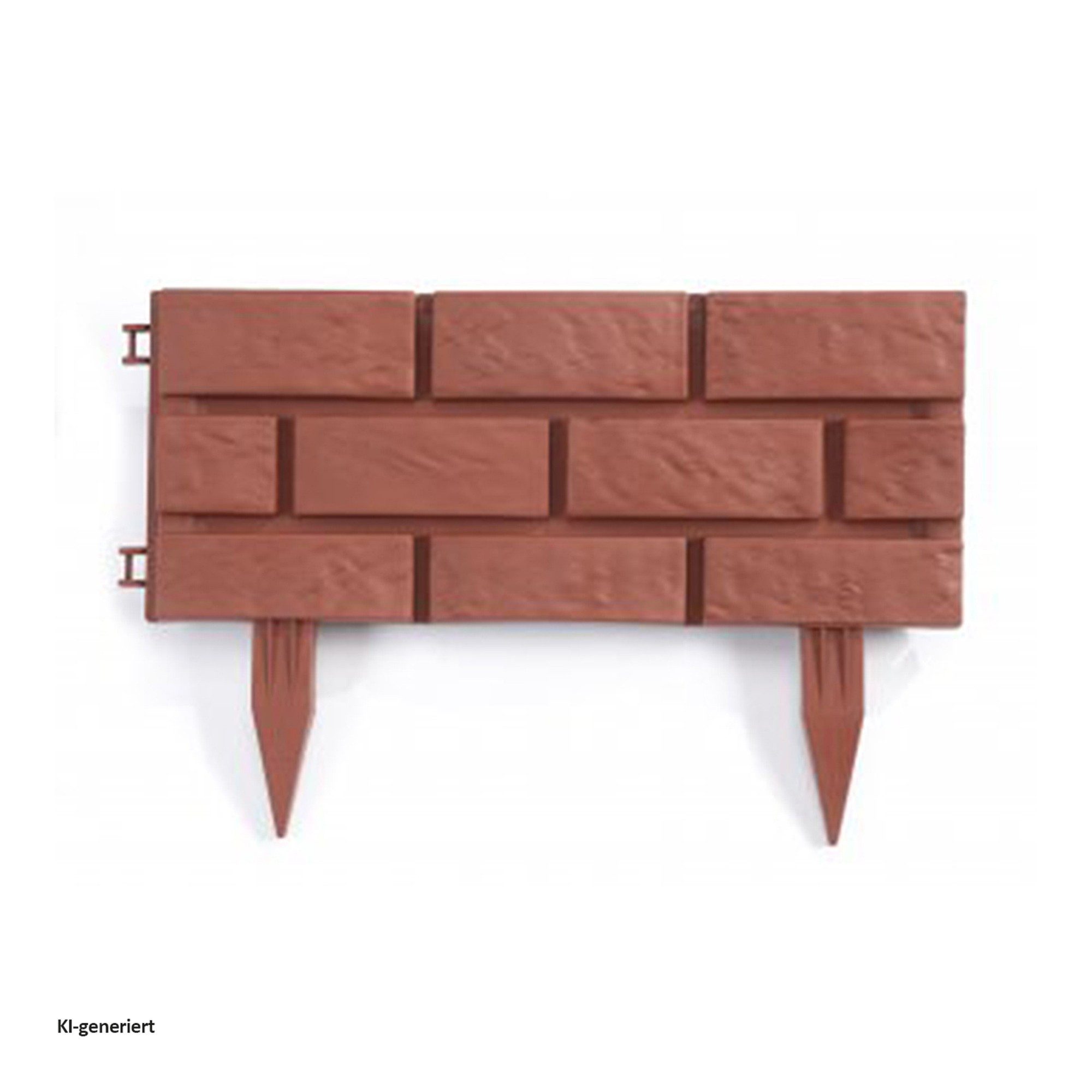 HTI-Living Beetumrandung Beeteinfassung Steinmauer 4-teilig Nessa, LxH: 45x29 cm, Set, 4 Module, Beetbegrenzung Beetumrandung