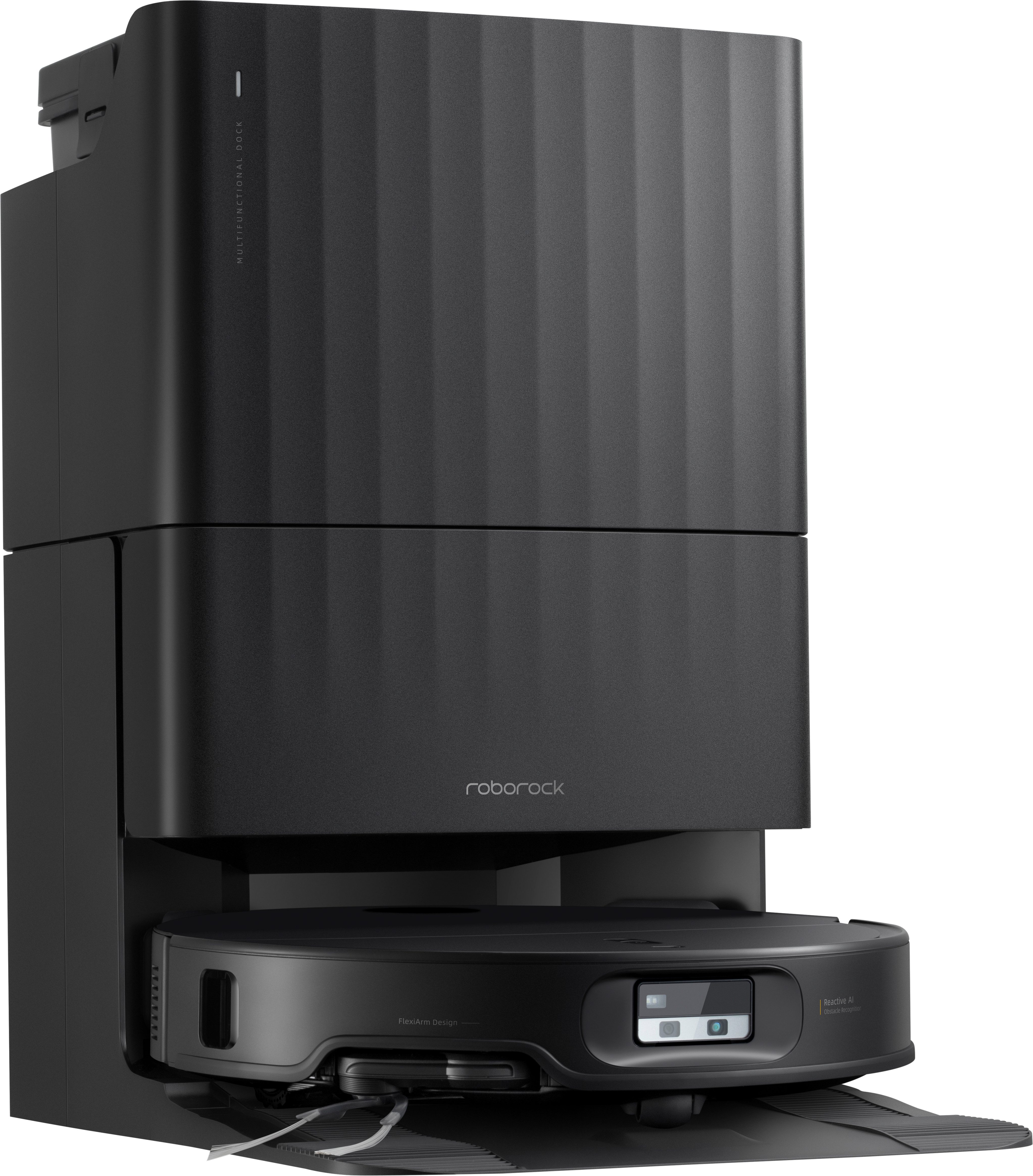 Roborock Saugroboter Qrevo Edge 2X, 60 W, mit Beutel, 25.000 Pa HyperForce-Saugkraft, Multifunktionsstation
