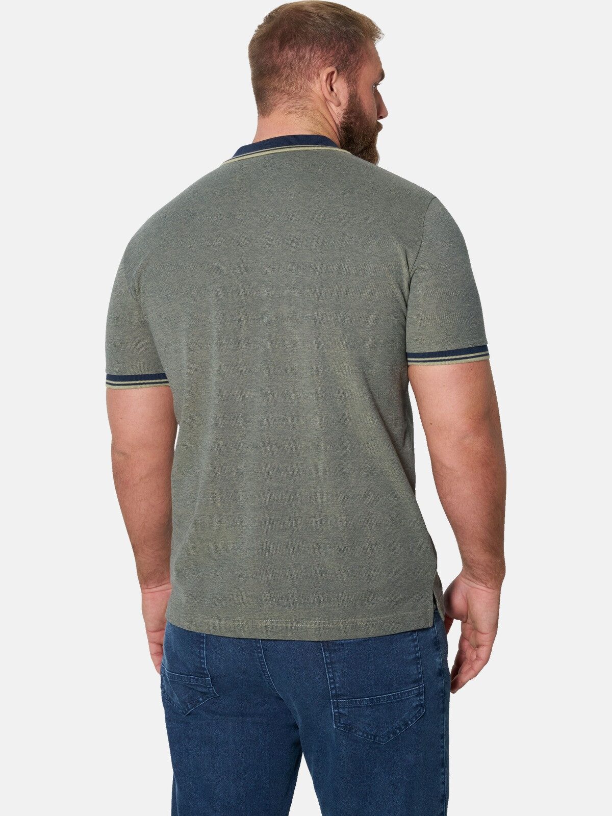 Jan Vanderstorm Poloshirt MUNAR mit klassischem Polokragen – Bild 2 von 5