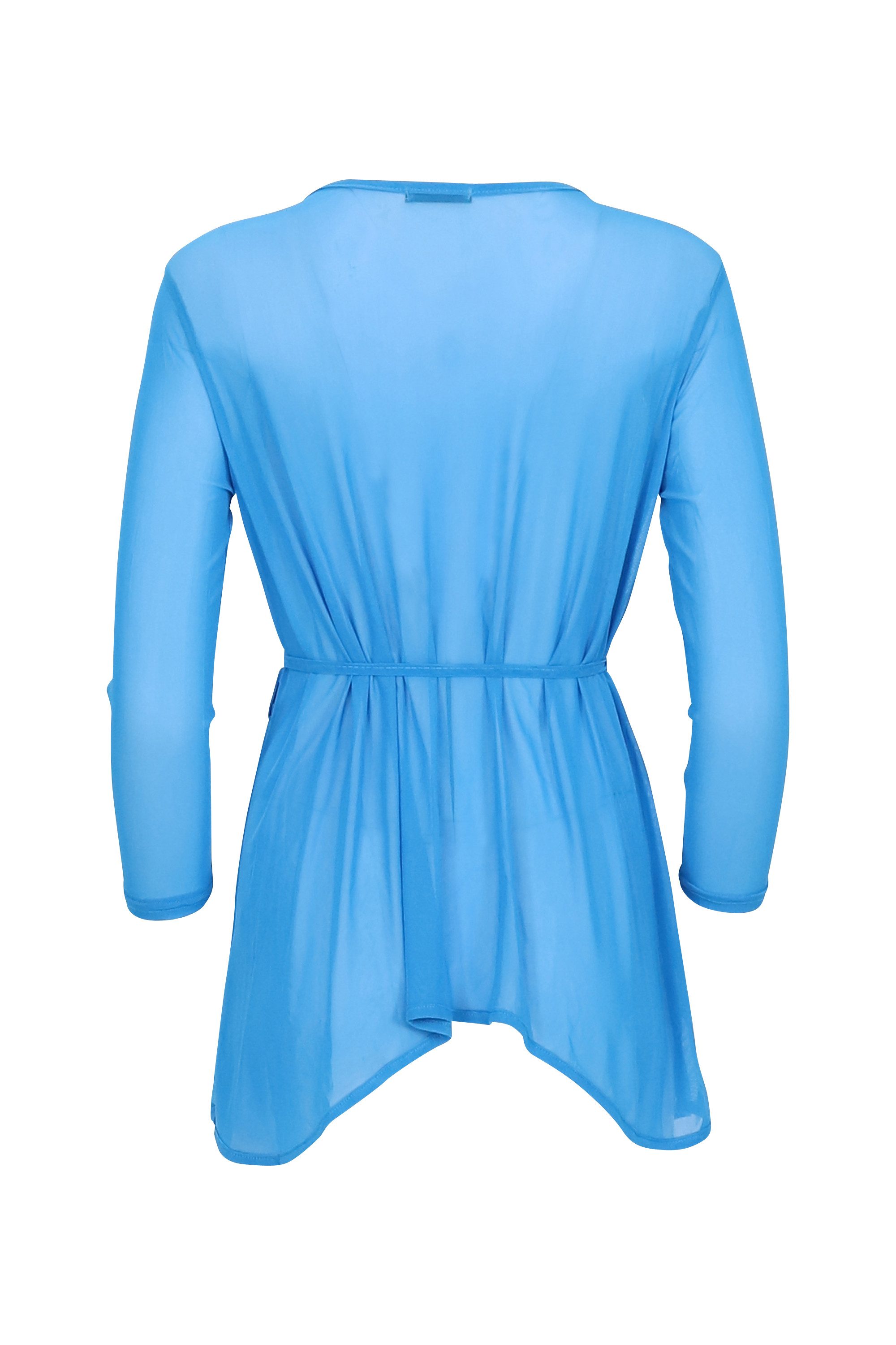 Muse Cardigan Mesh Cardigan Jäckchen transparent 7058