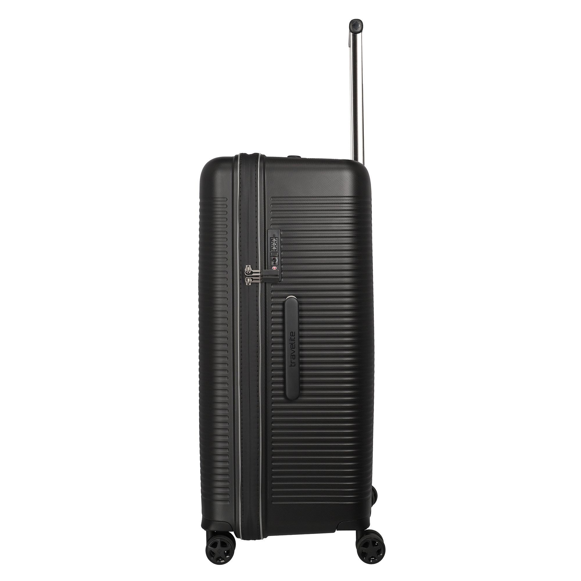 travelite Hartschalen-Trolley Roomer, 4 Rollen, Polypropylen