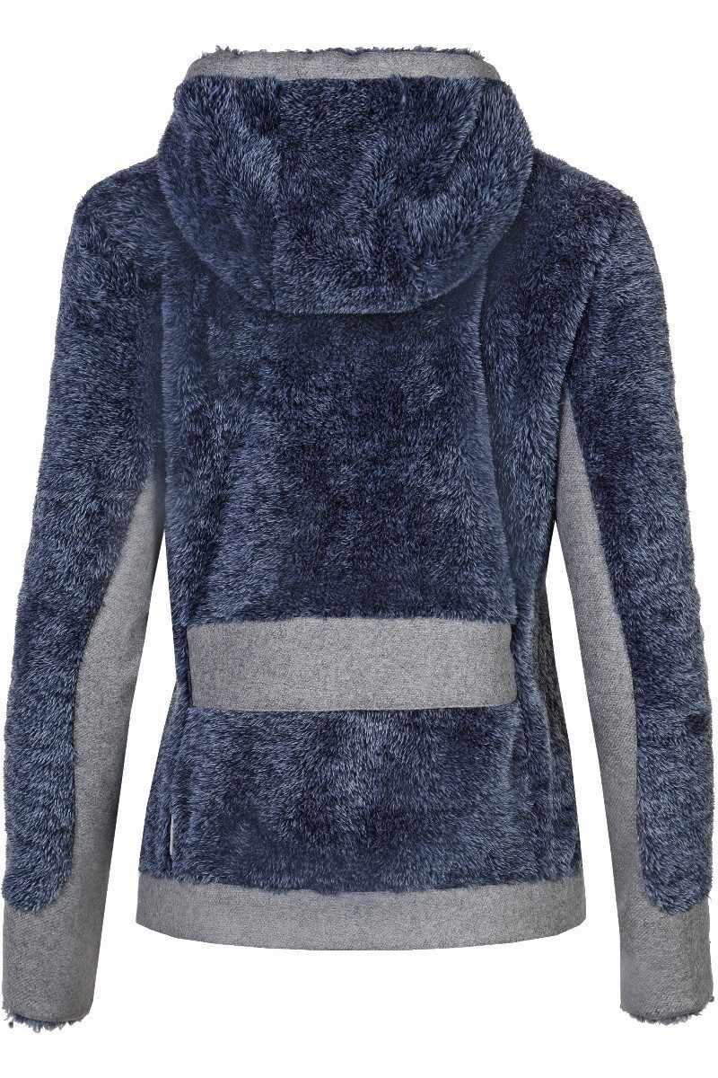Piz Palü Outdoorjacke Plüschjacke - GAUTING - blau/grau