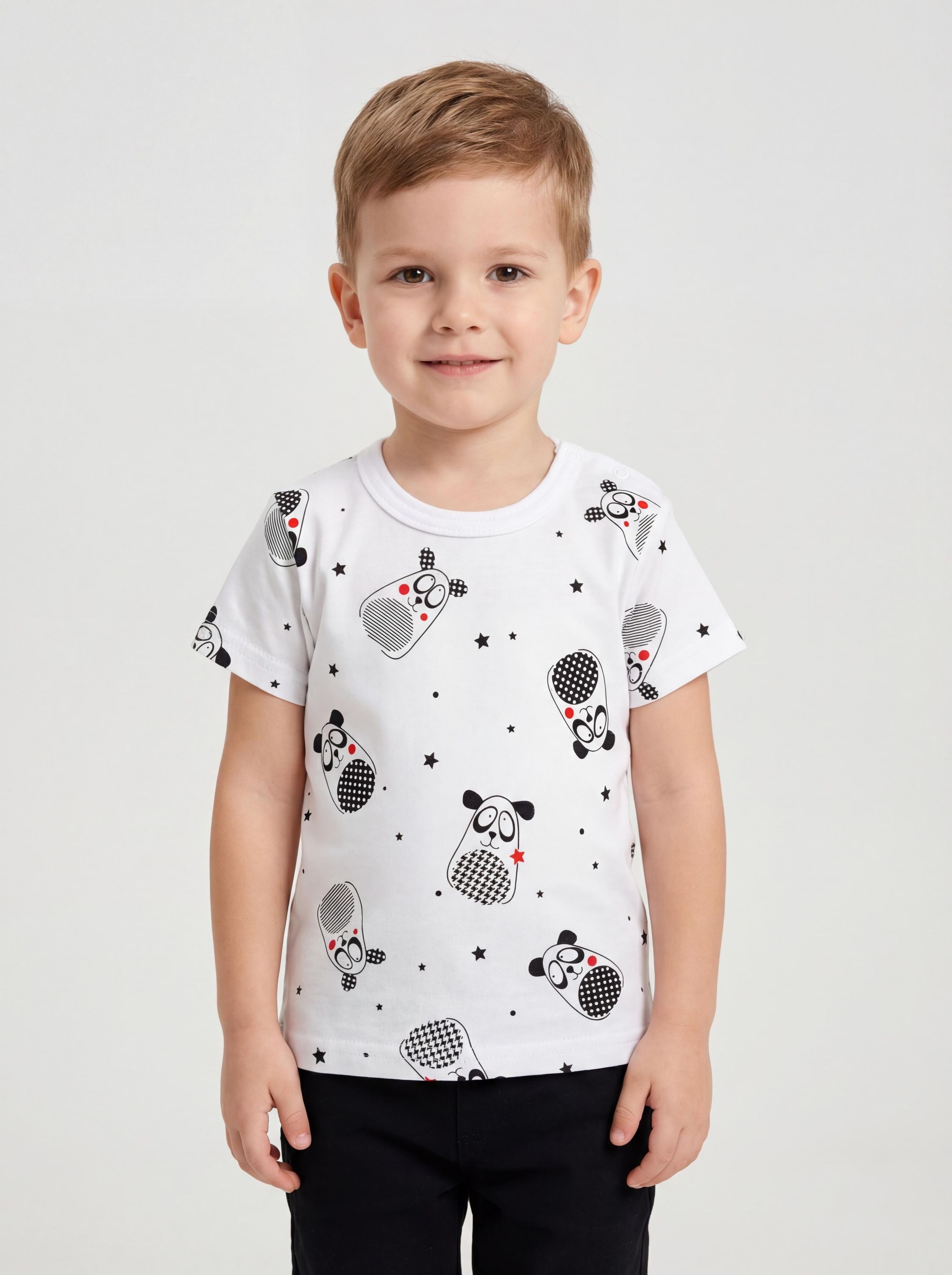 TupTam T-Shirt TupTam Baby Jungen Kurzarm T-Shirt 5er Set