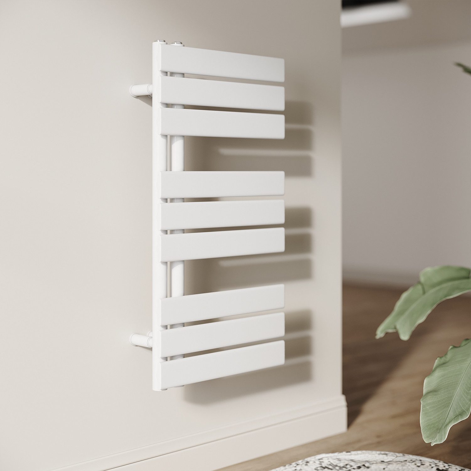 SONNI Badheizkörper Badheizkörper Weiß Heizkörper Design günstig online kaufen