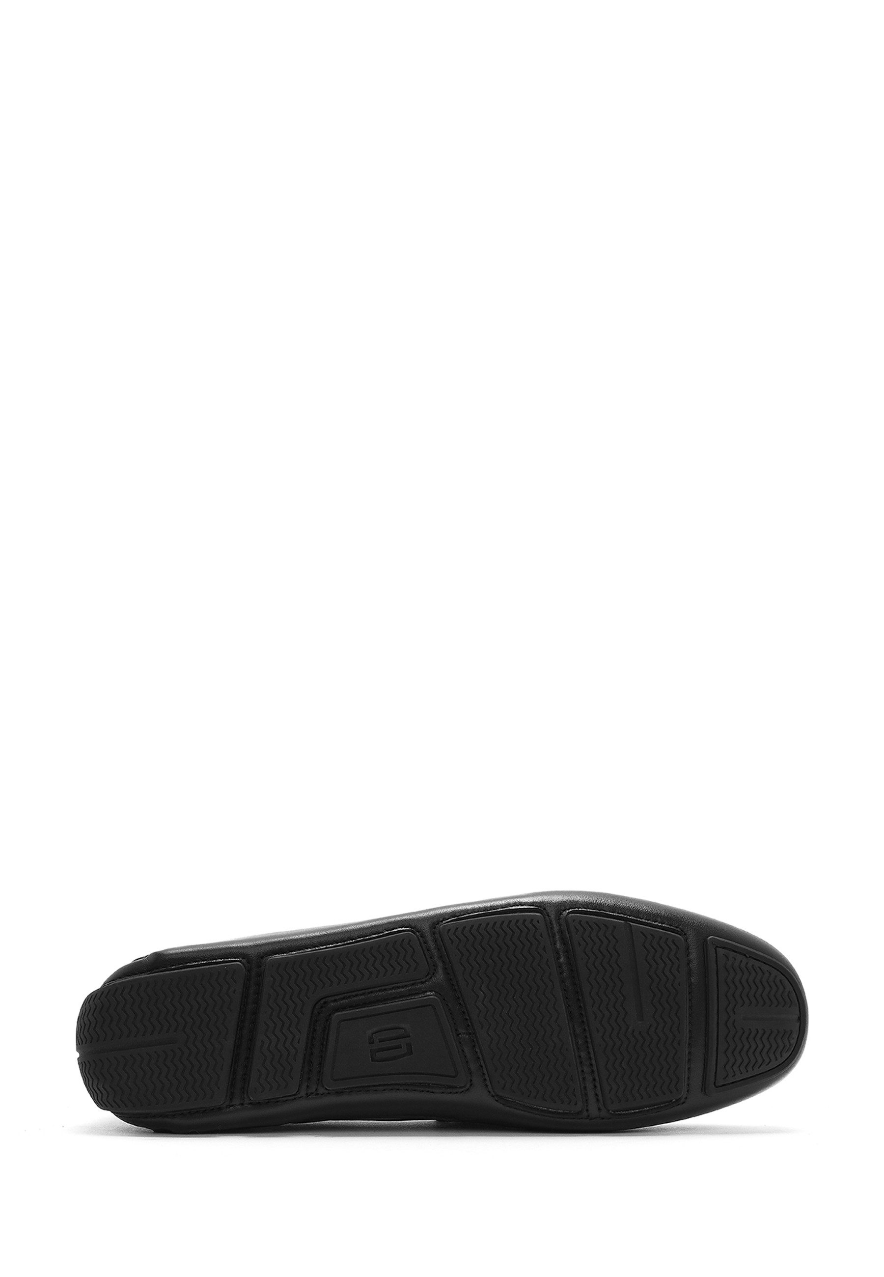 Derimod Lässige Loafer aus Leder Loafer Echtes Leder, Lederfutter, Gummisohle, Slip-On, Penny-Detail – Bild 4 von 5