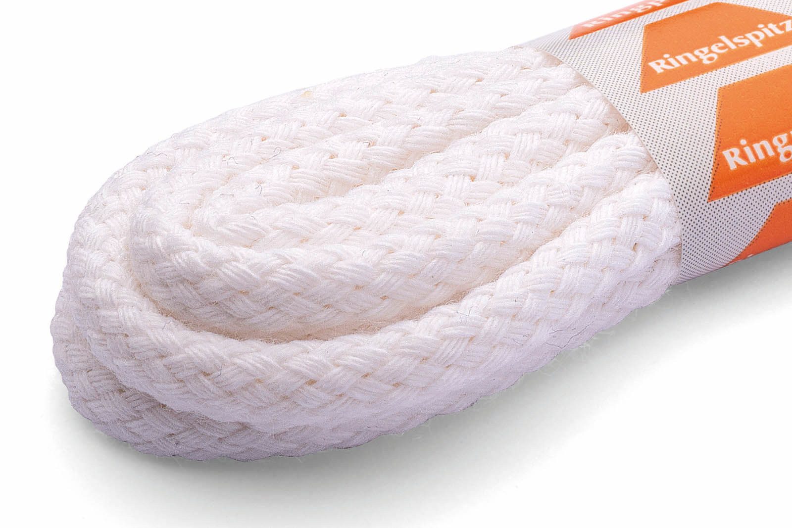 Ringelspitz Schnürsenkel - Kordel aus Baumwolle, - Ø 3 mm – Rund, robust und nachhaltig