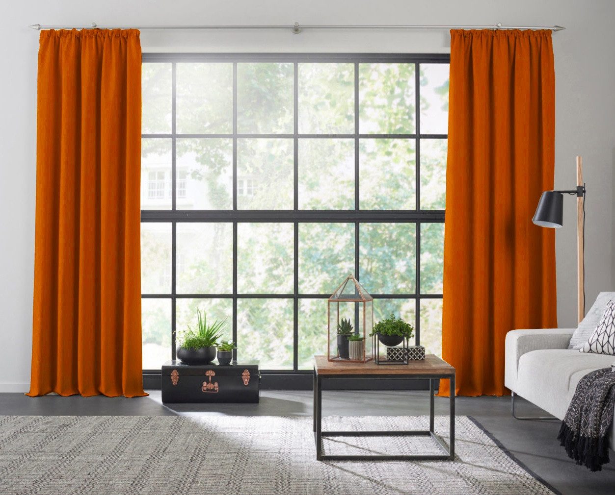 Wirth Vorhang Dim out, Kräuselband (1 St), verdunkelnd