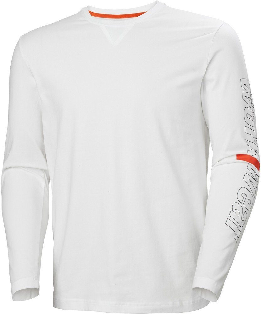 Logo White Hansen Longsleeve Helly Longsleeve