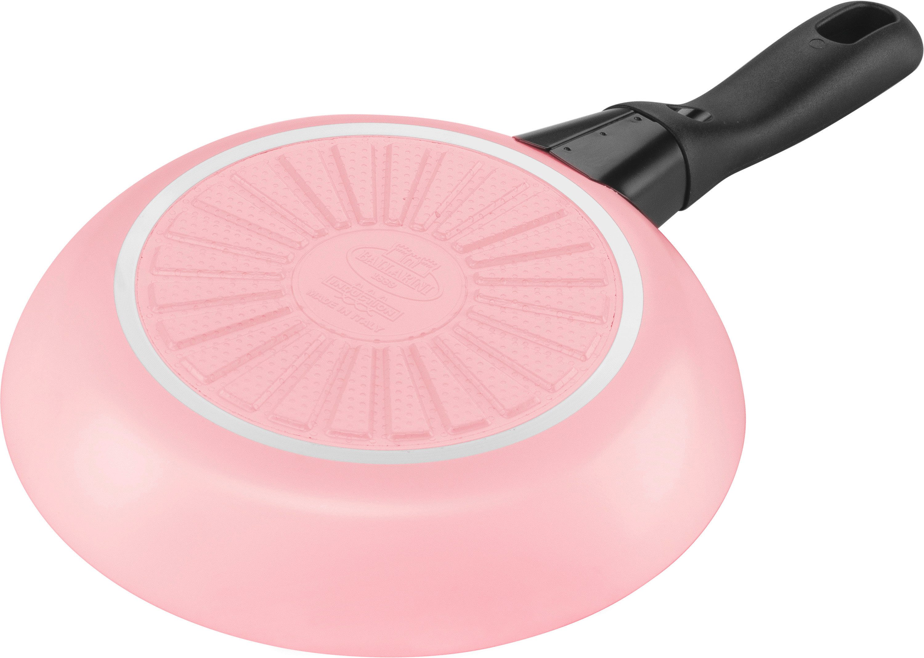 BALLARINI Bratpfanne Caprera, Aluminium (1-tlg), Keramikbeschichtung, Thermopoint, bunt, Made in Italy