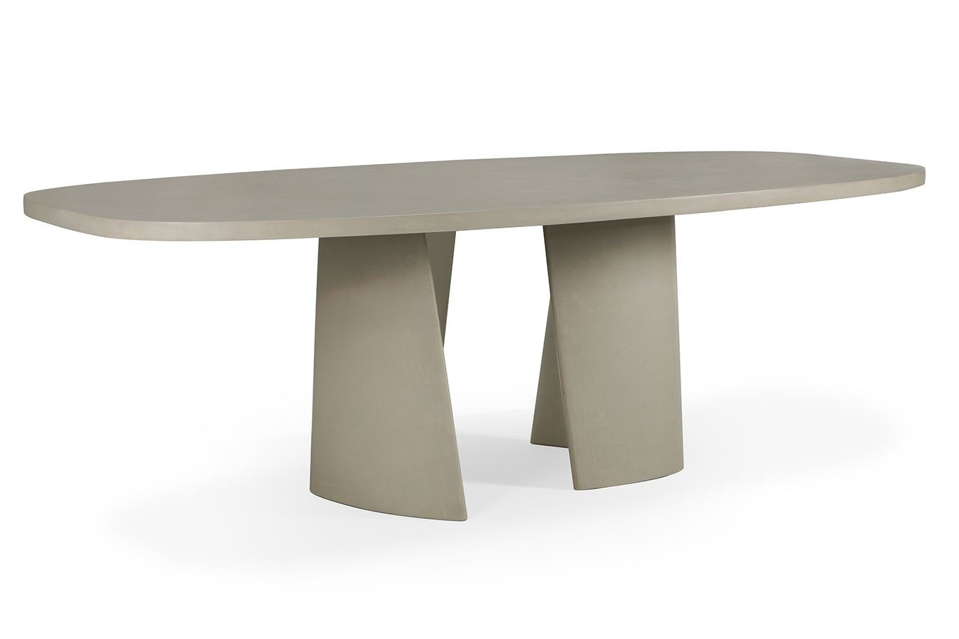 Ethnicraft Esstisch Betontisch Canyon hellgrau 230*115 cm