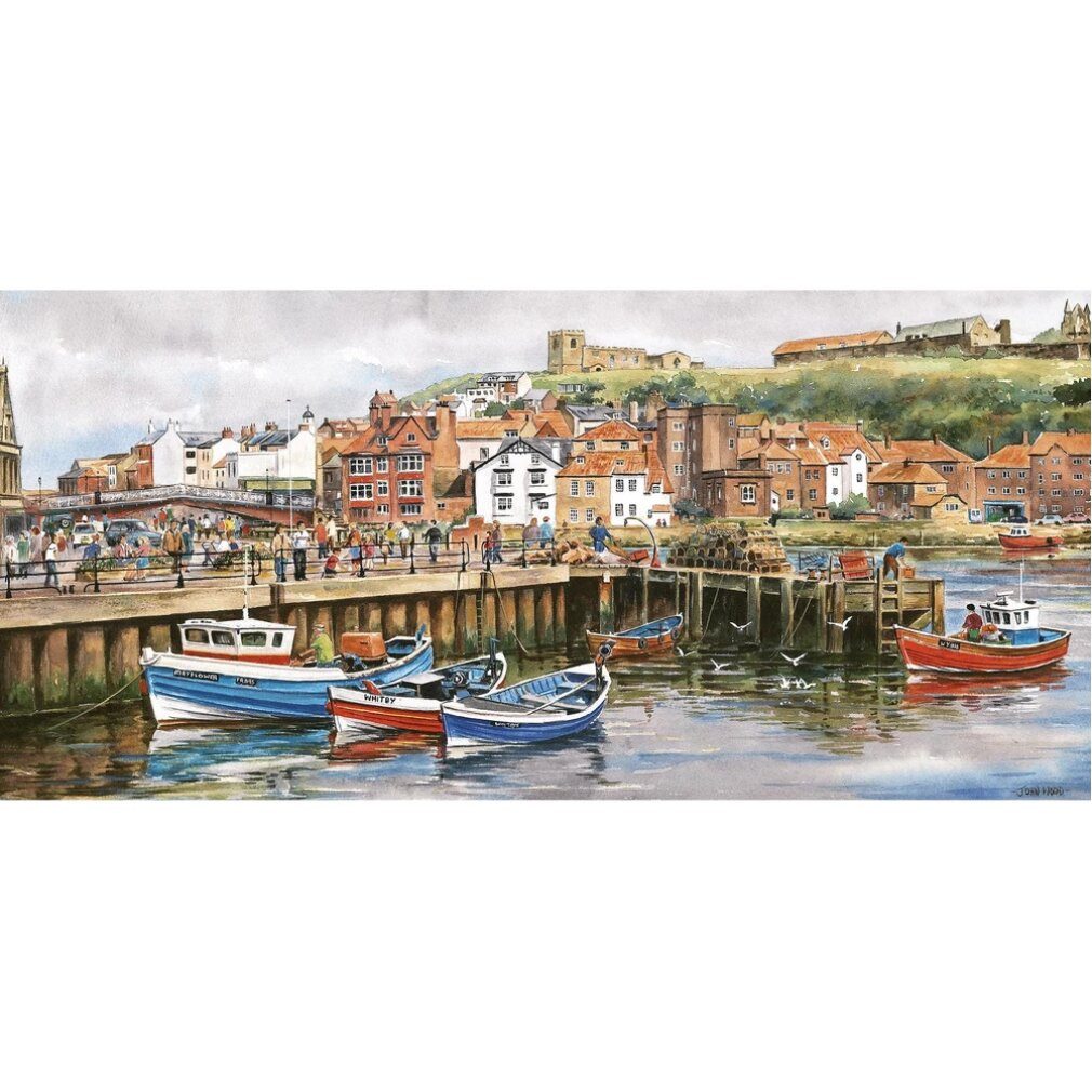 GIBSONS Puzzle GIBSONS Panoramapuzzle Whitby, Yorkshire 636 Teile, Puzzleteile