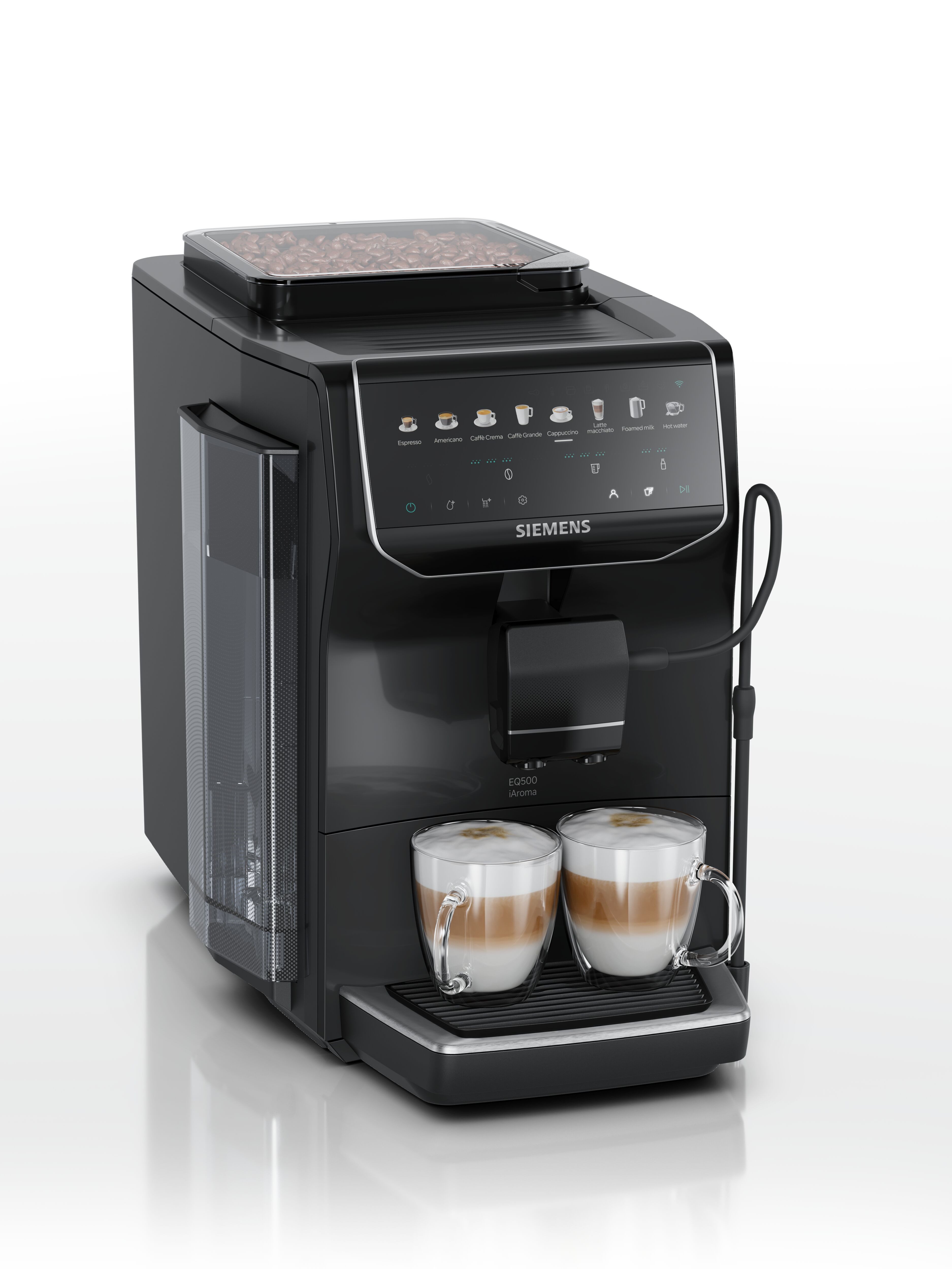 SIEMENS Kaffeevollautomat TP553E09, aroma select, Cold Brew