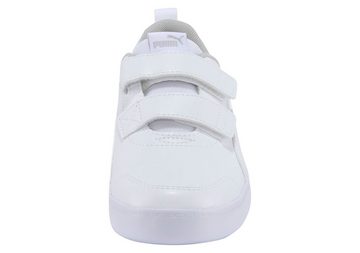 PUMA Courtflex v2 V PS Sneaker mit Klettverschluss für Kinder