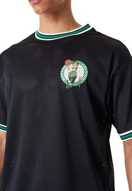 New Era T-Shirt New Era Herren T-Shirt NBA OS MESH TEE BOSTON CELTICS Black Schwarz