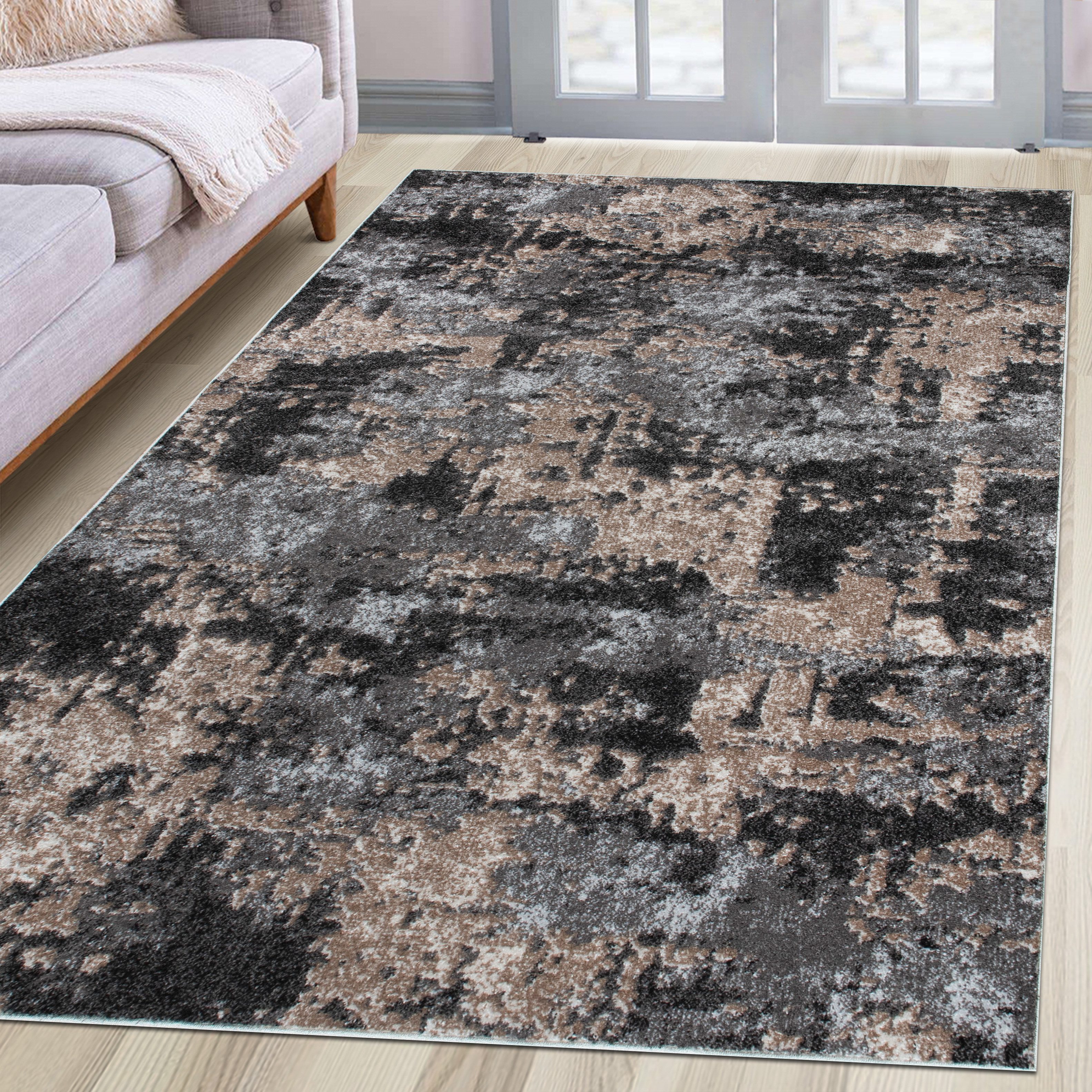 OTTO home Teppich Janory, Marmor-Optik, rechteckig, Höhe: 9 mm, mit besonde günstig online kaufen