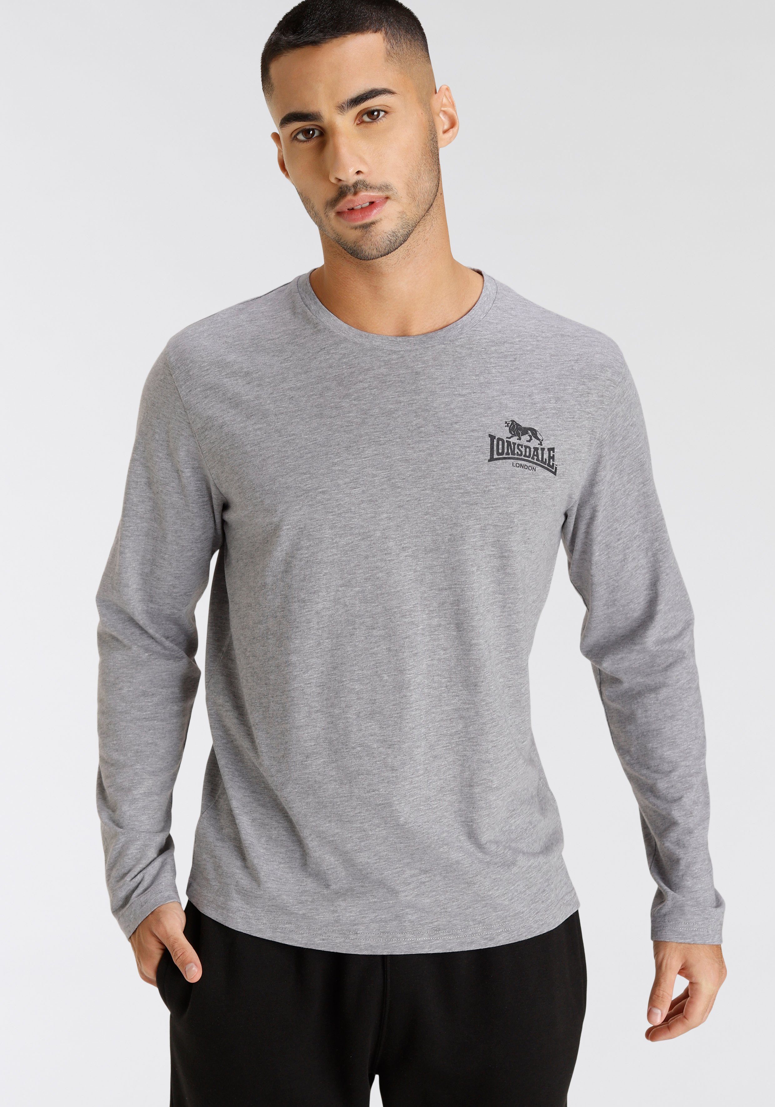 Lonsdale Langarmshirt FOGORIC (Packung, 2-tlg., 2er-Pack) günstig online kaufen