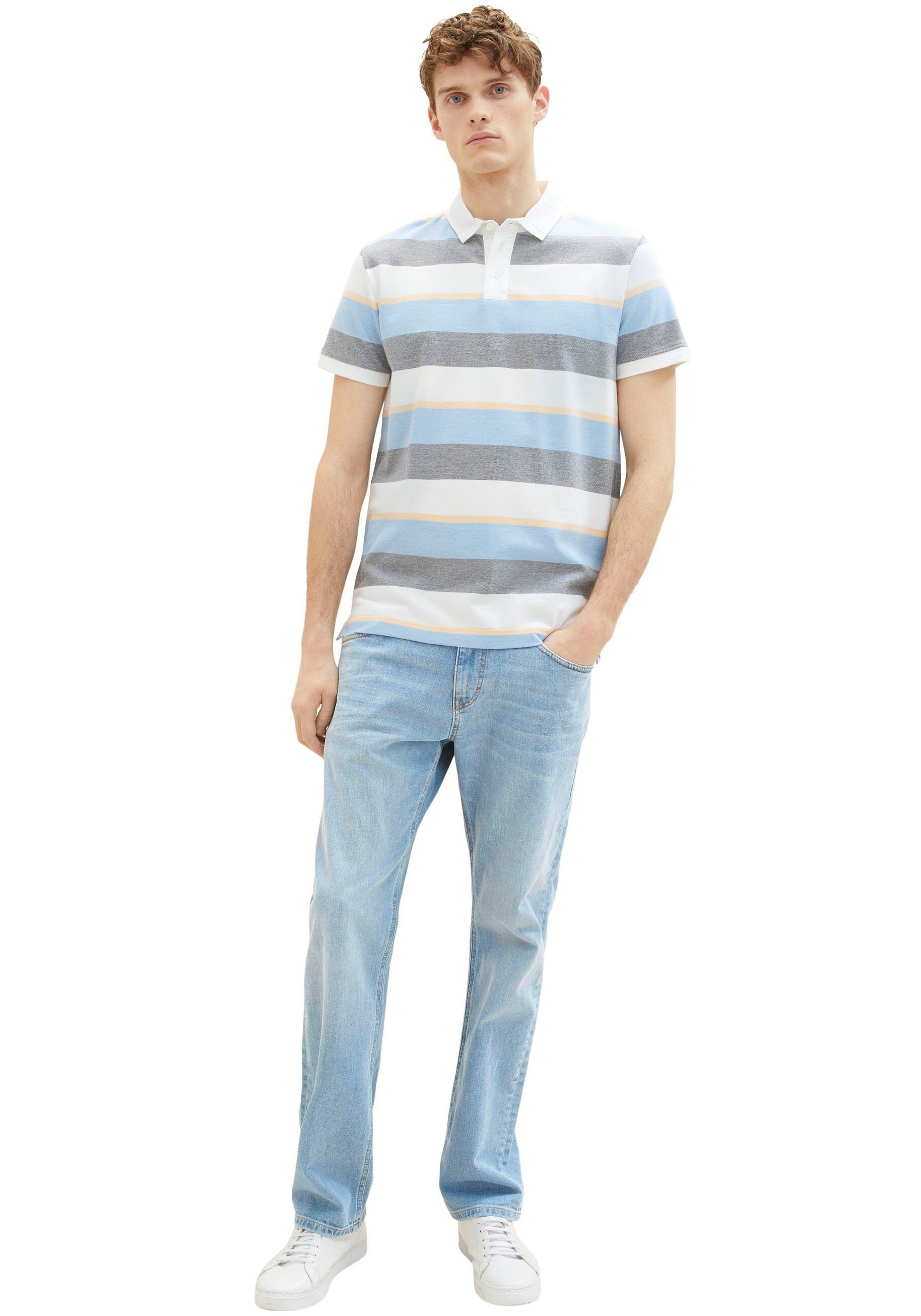 multicolor TAILOR blue TOM big T-Shirt stripe
