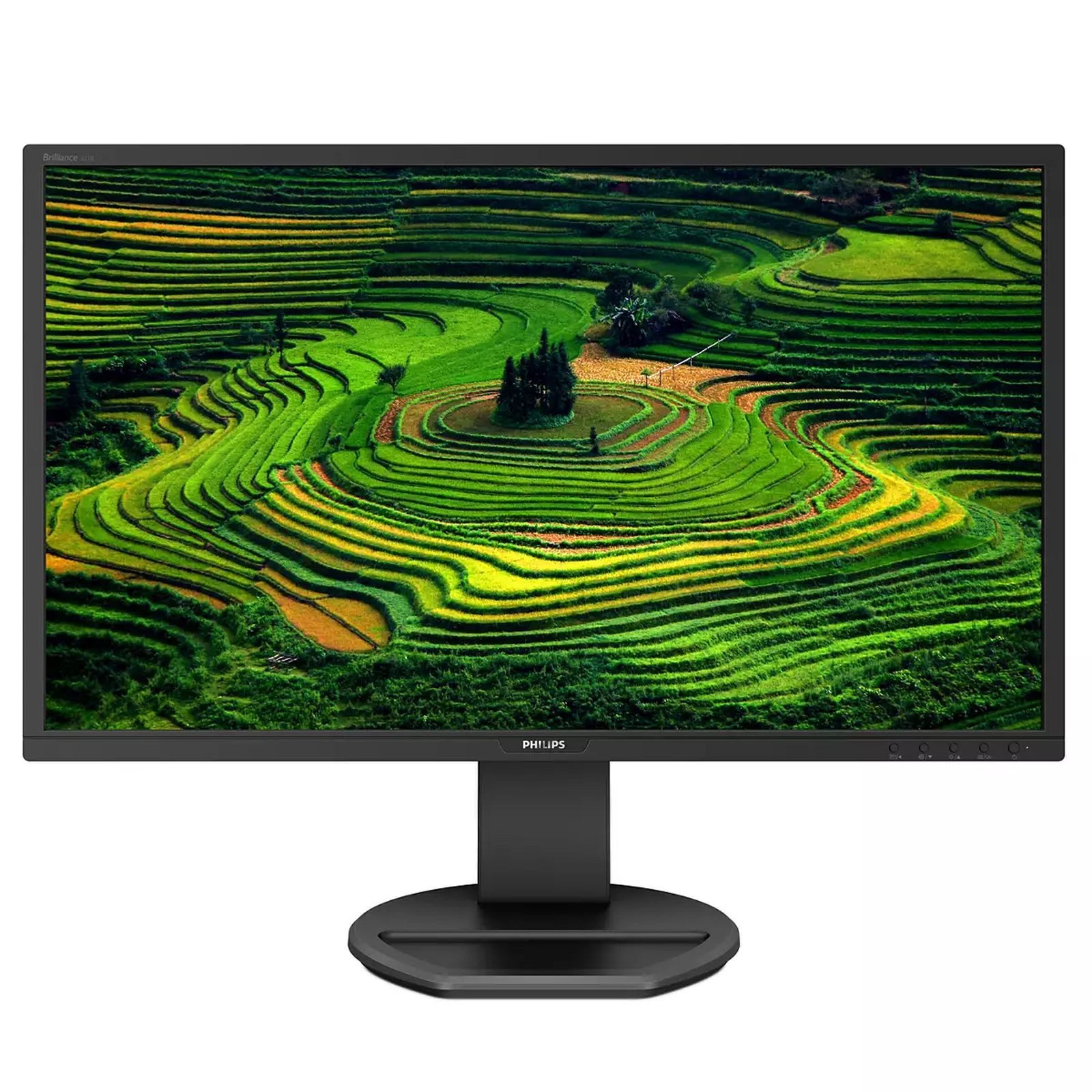Philips B Line LCD 221B8LJEB/00, 54,6 cm (21.5), 1920 x 1080 Pixel, Full HD, TFT-Monitor (1920 x 1080 px, Full HD, 1 ms Reaktionszeit, 60 Hz, TN, Lautsprecher, HDCP, Kopfhörerbuchse, Pivot, Höhenverstellbar)