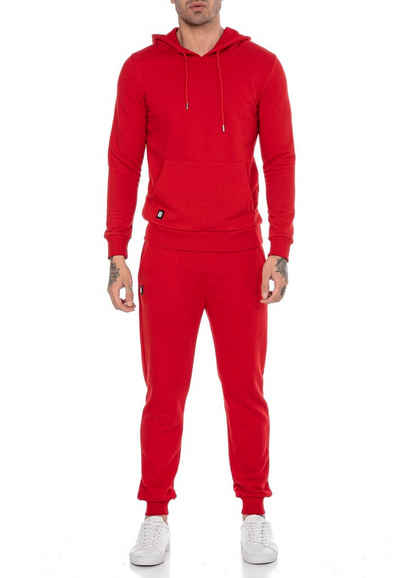 RedBridge Kapuzensweatshirt Red Bridge Herren Jogginganzug Set Hoodie Hose Premium Basic Premium Qualität