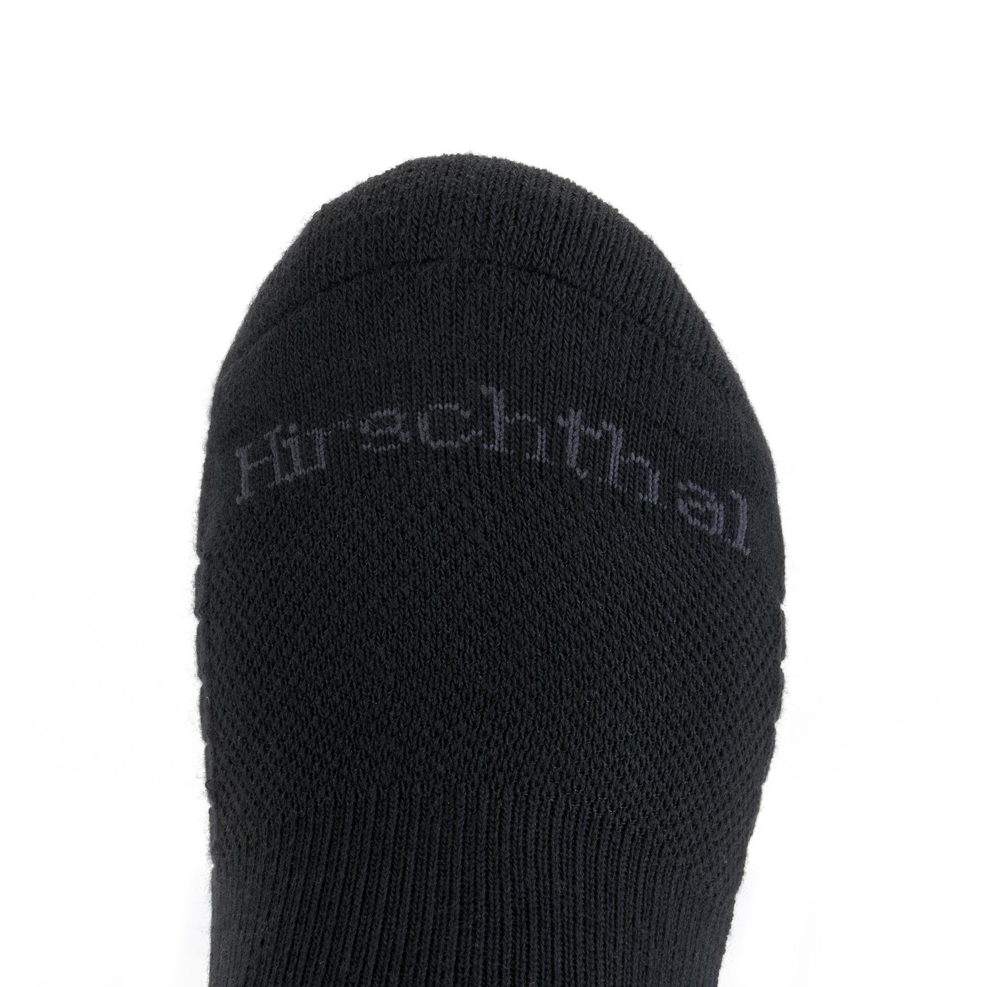 Hirschthal Funktionssocken 2, 4, Schwarz Atmungsaktiv (2-Paar) Funktionssocken Sportsocken Paar Socken 8