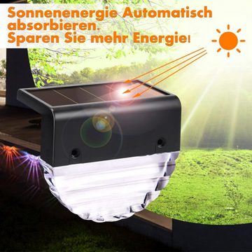 LANOR LED Außen-Wandleuchte Solar-Wandleuchte,Solar-Licht Garten Licht Dekoration,wasserdicht