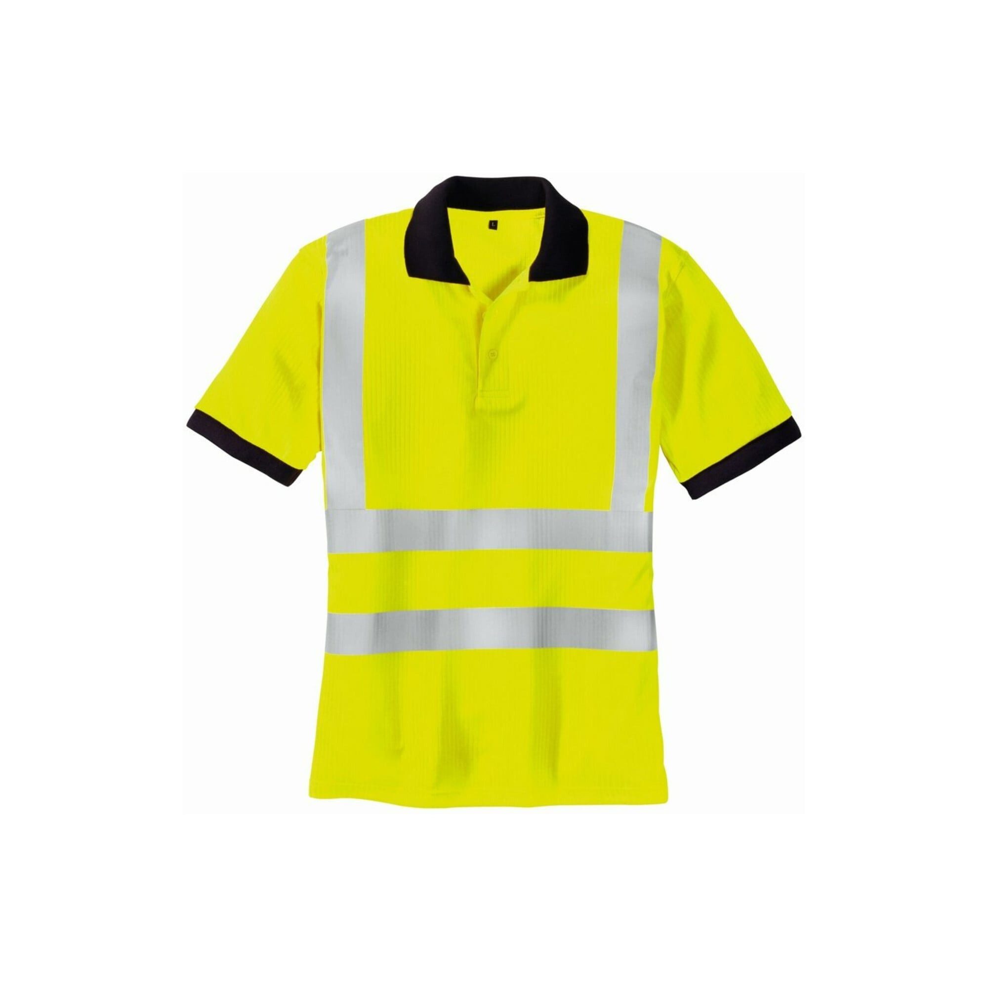 Warnweste TEXXOR Warnschutz-Polo-SYLT, leuchtgelb, Gr. 2XL