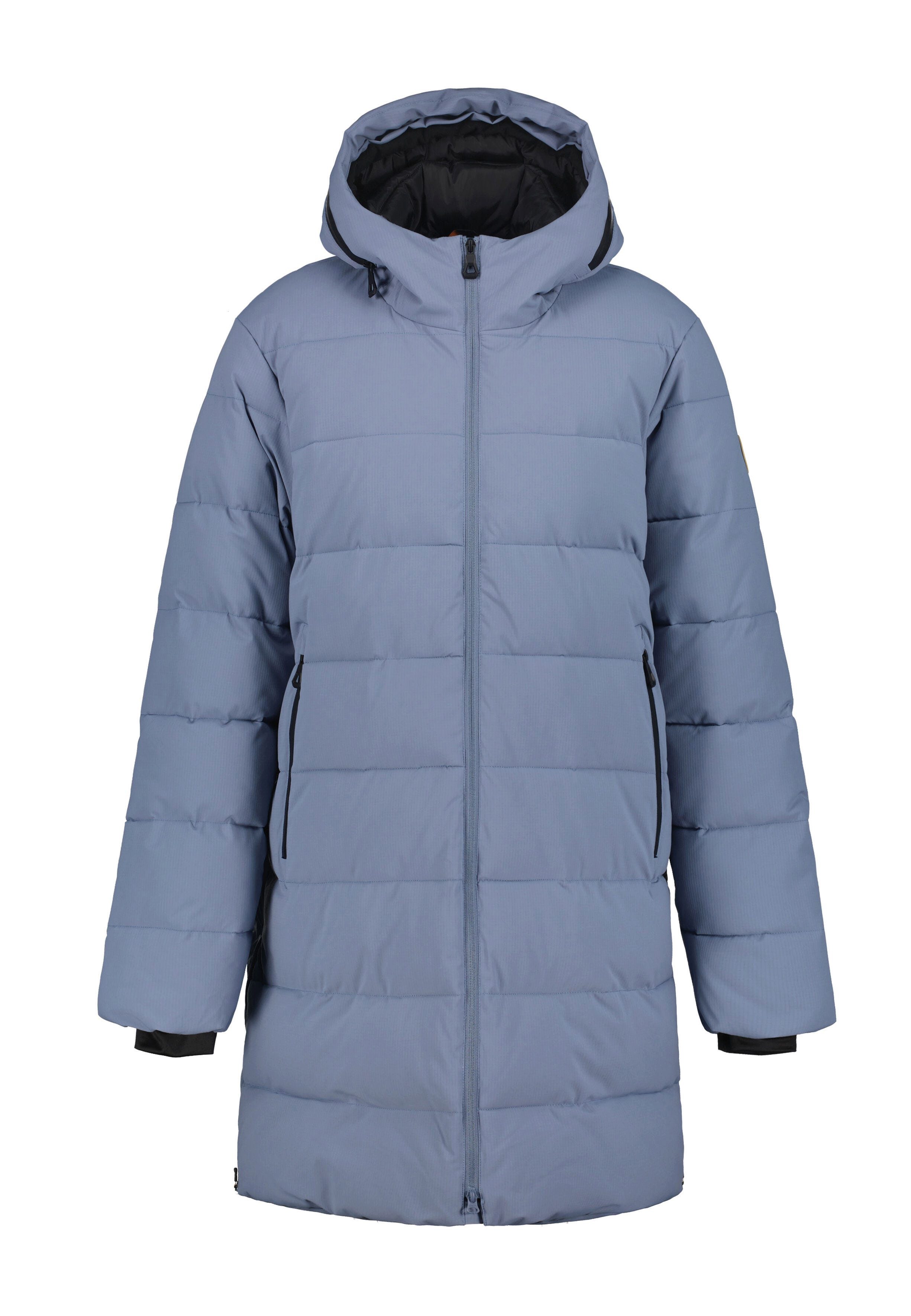 Icepeak Steppmantel mit Stehkragen, mit Kapuze, mit Reißverschlusstaschen, günstig online kaufen