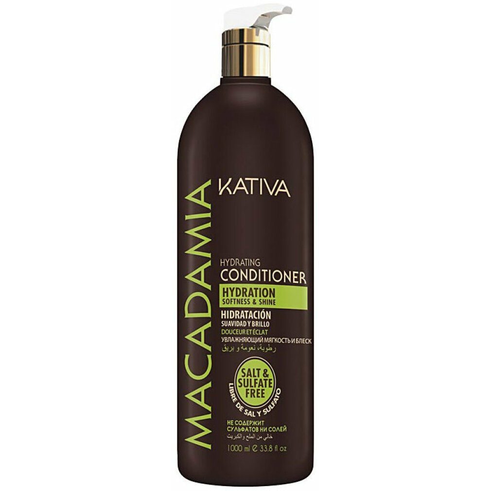 Kativa Haarspülung Kativa Macadamia Hydrating Conditioner 1000 ml