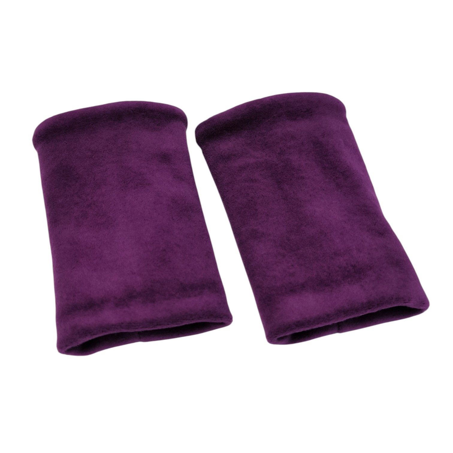 Britta Meier Armstulpen Pulswärmer aus Baumwollfleece Länge: ca. 14 cm Umfang: 21–24 cm (dehnbar)